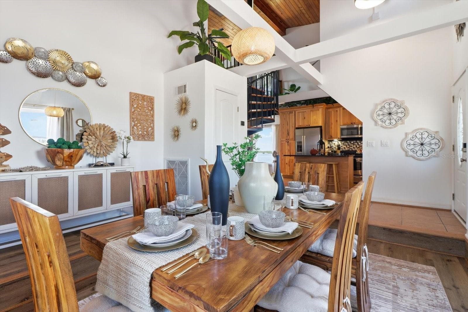 Dining Area – Open to Kitchen - 3194 INDIAN GULF LN, HERNANDO BEACH