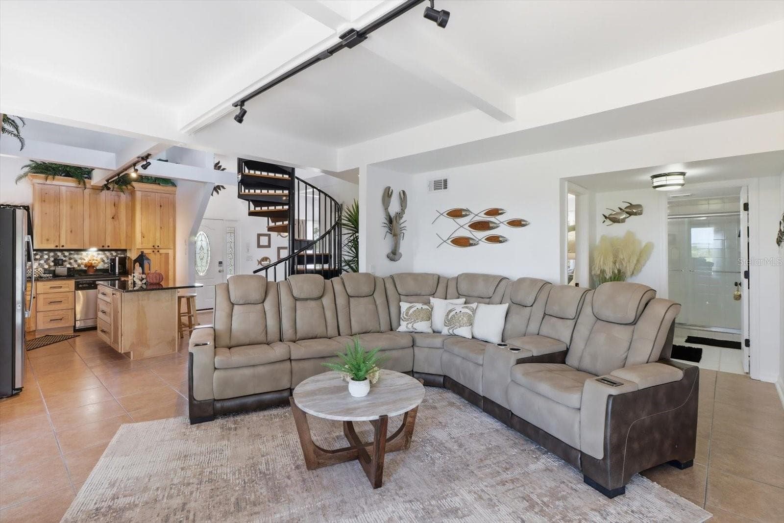 Living Room – Alternate View - 3194 INDIAN GULF LN, HERNANDO BEACH