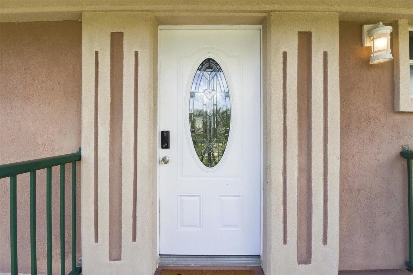 Covered front entry to the main residence. - 3198 INDIAN GULF LN, HERNANDO BEACH