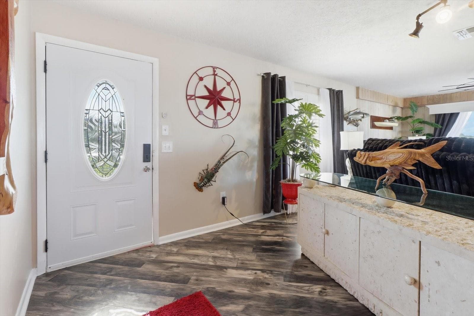 Entry opening into the spacious living area. - 3198 INDIAN GULF LN, HERNANDO BEACH