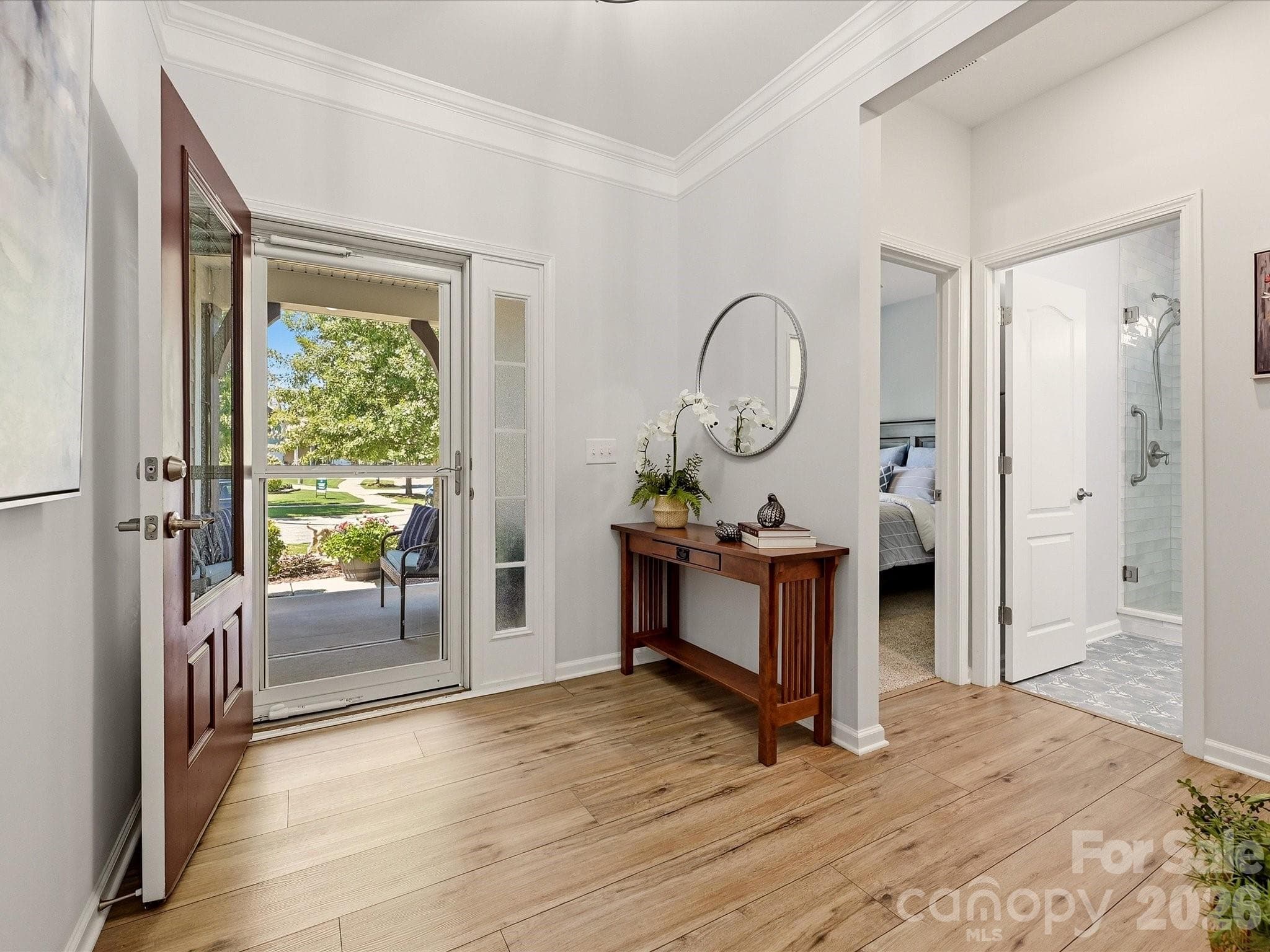 Storm Door and Moldings - 5060 Big Bend Drive, Lancaster