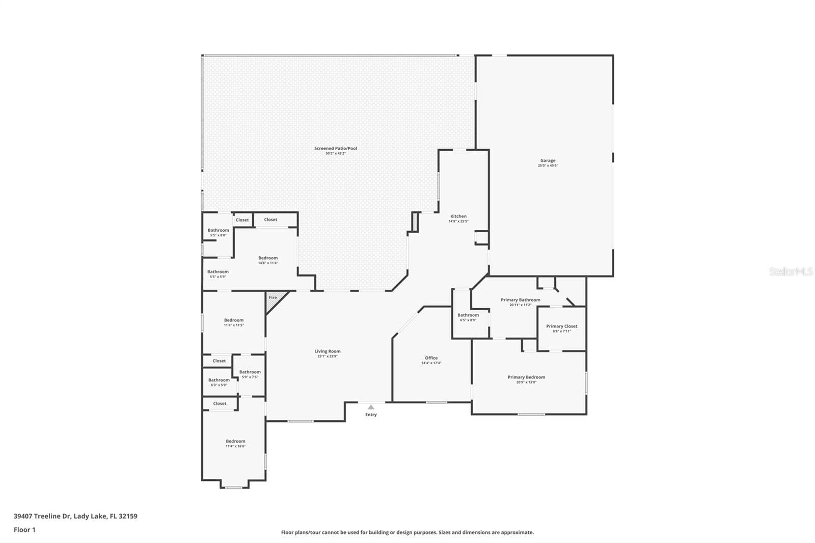 Single Family Residence at 39407 TREELINE DR, LADY LAKE, photo 45 of 84