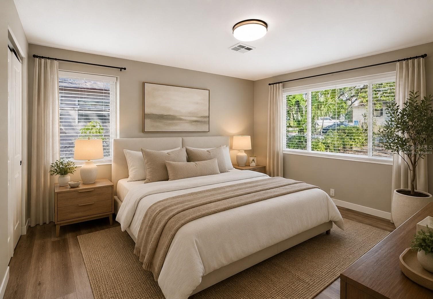 Virtually staged Bedroom 3 - 804 S EVERGREEN AVE, CLEARWATER