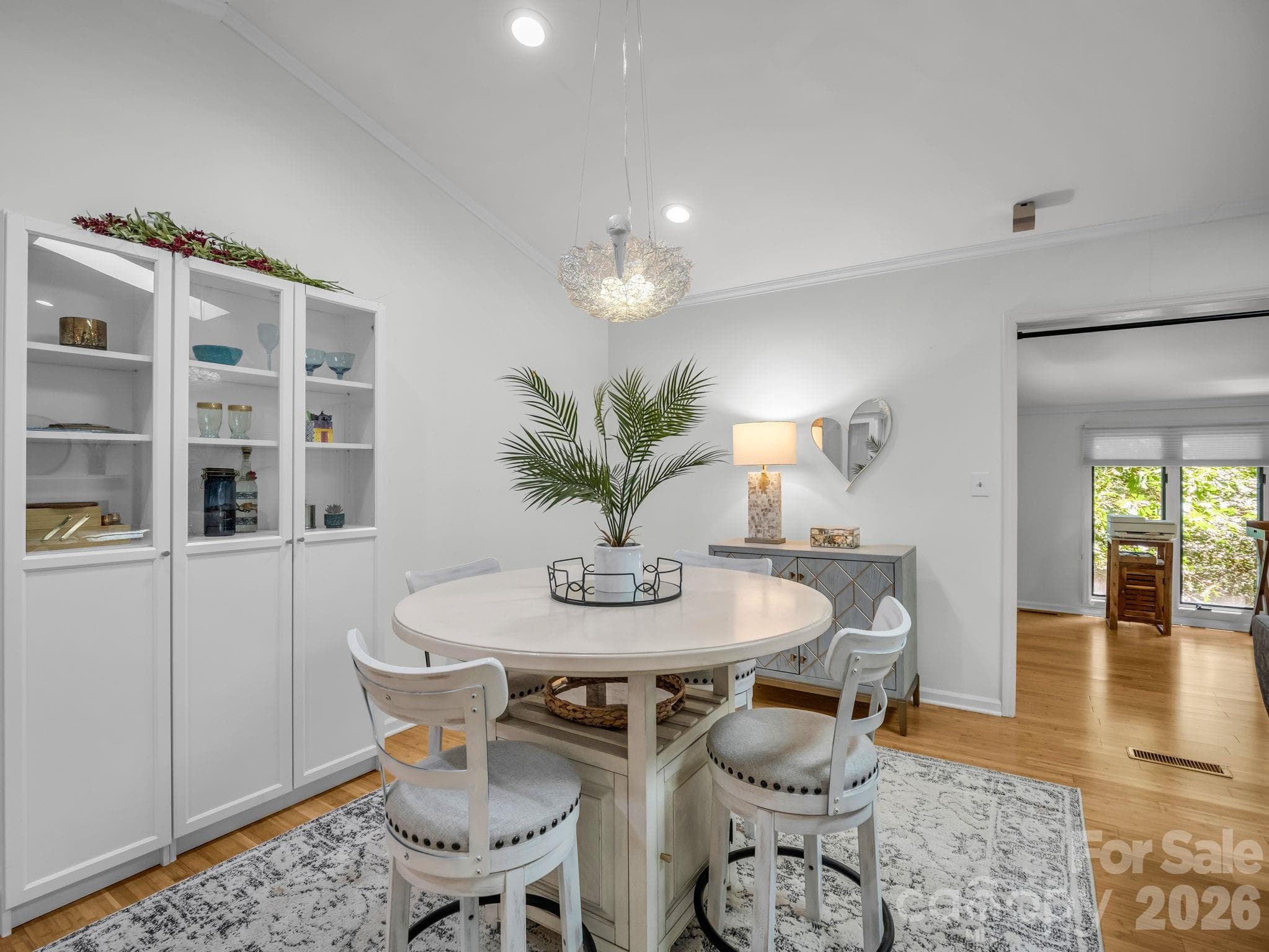 Dining Area with view to rear - 335 Melrose Avenue, Tryon