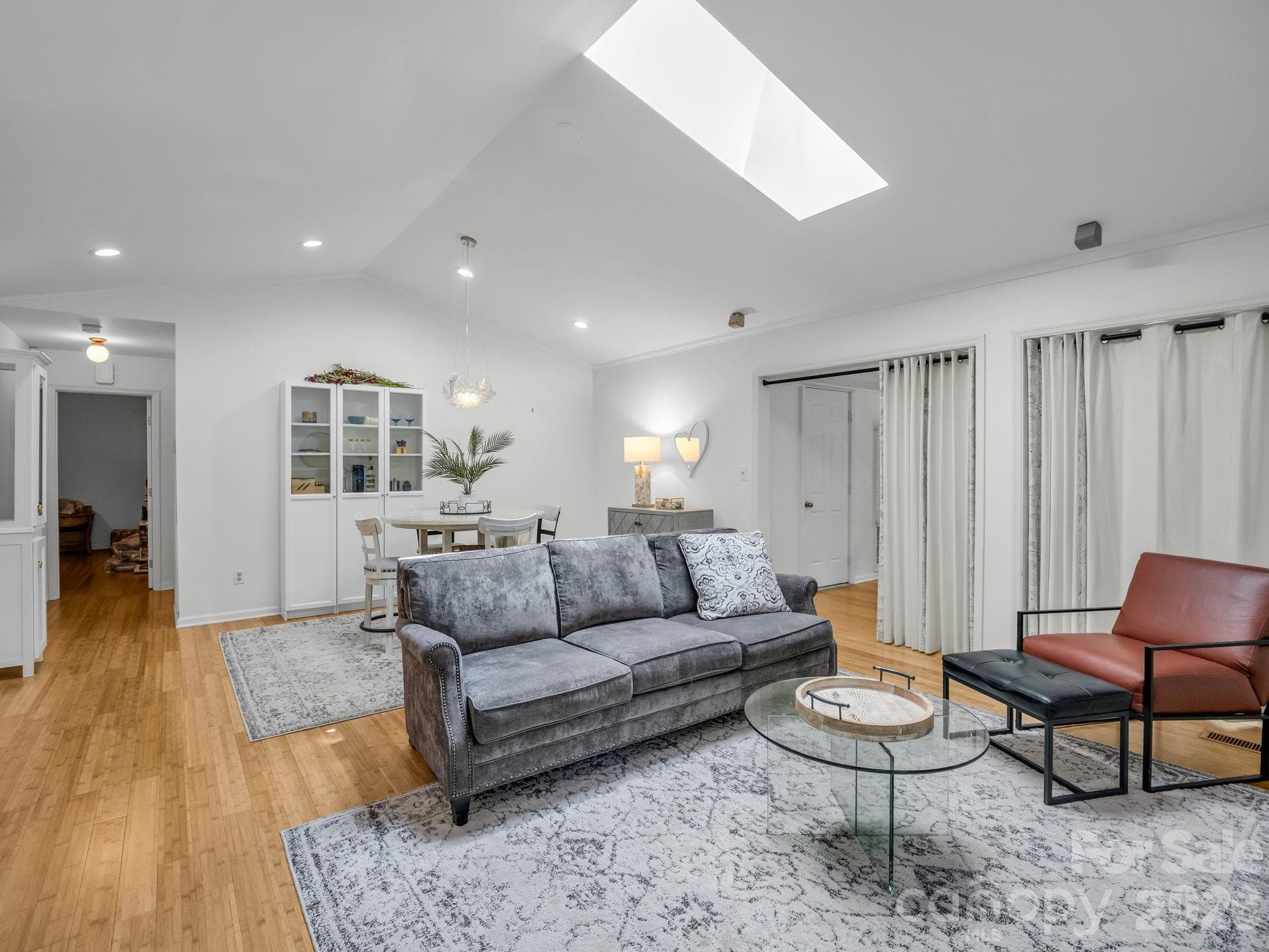 Skylight helps illuminate the space - 335 Melrose Avenue, Tryon