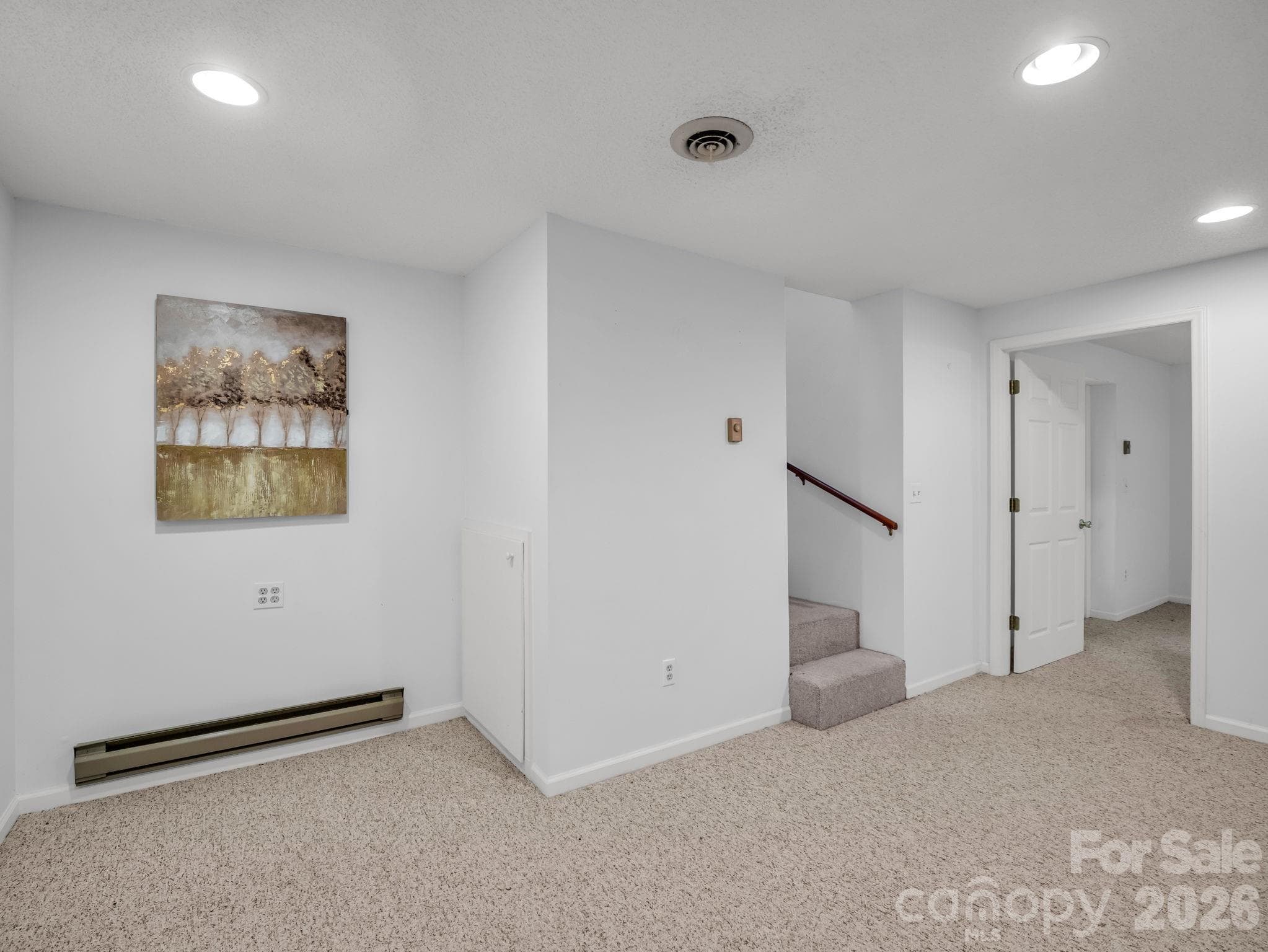Baseboard electric is supplemental heat - 335 Melrose Avenue, Tryon