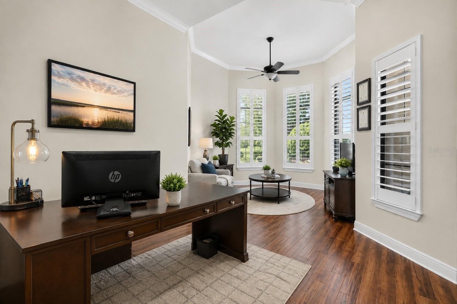 Study/Den.  Virtually Staged. - 11810 RIVER SHORES TRL, PARRISH