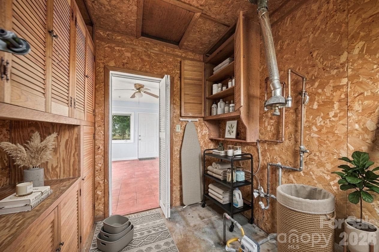 Laudry area VIRTUAL Staging only - 3029 Rosehill Drive, Charlotte