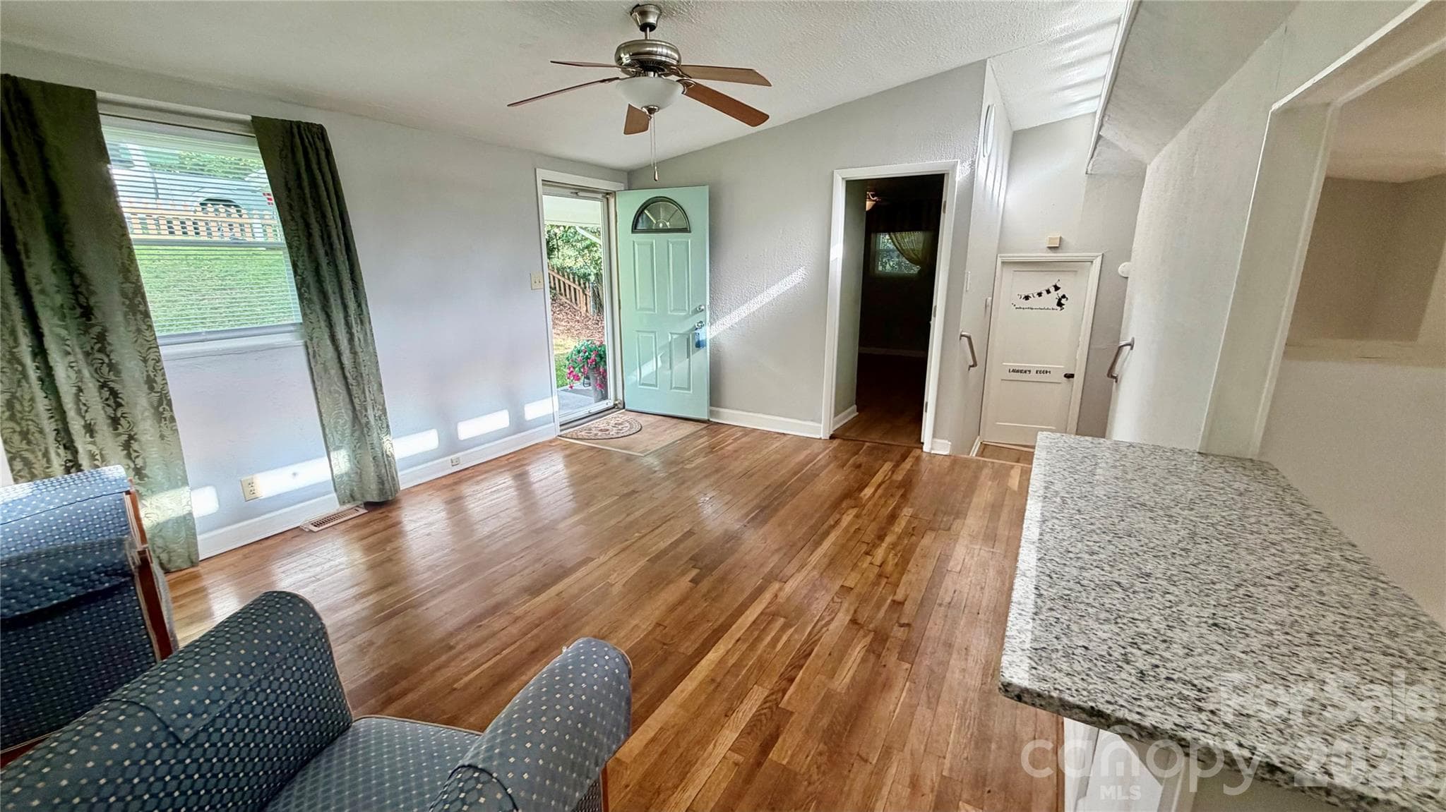 Unique upper windows bring abundant natural light into the home and add character to the living space - 216 Auten Circle, Mount Holly