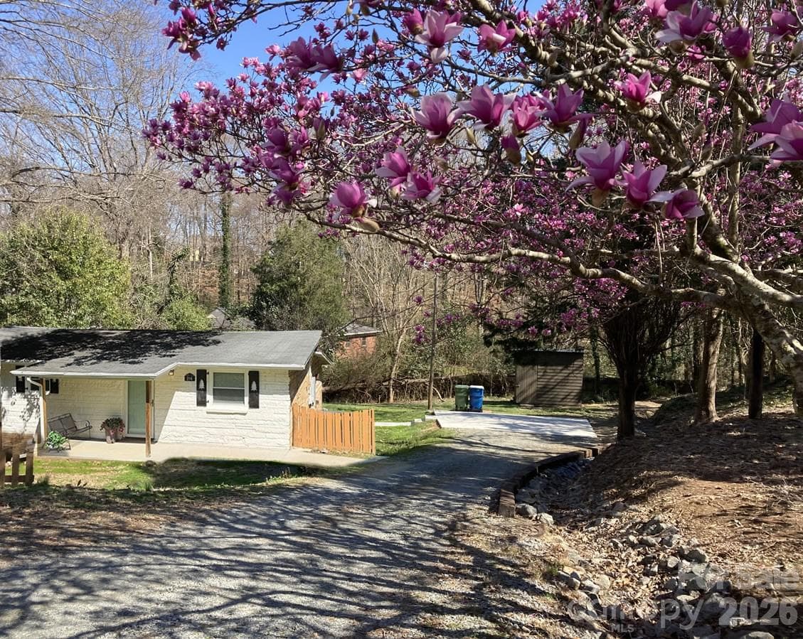 established neighborhood with mature trees. Spring arrives with bloom (taken in march) - 216 Auten Circle, Mount Holly