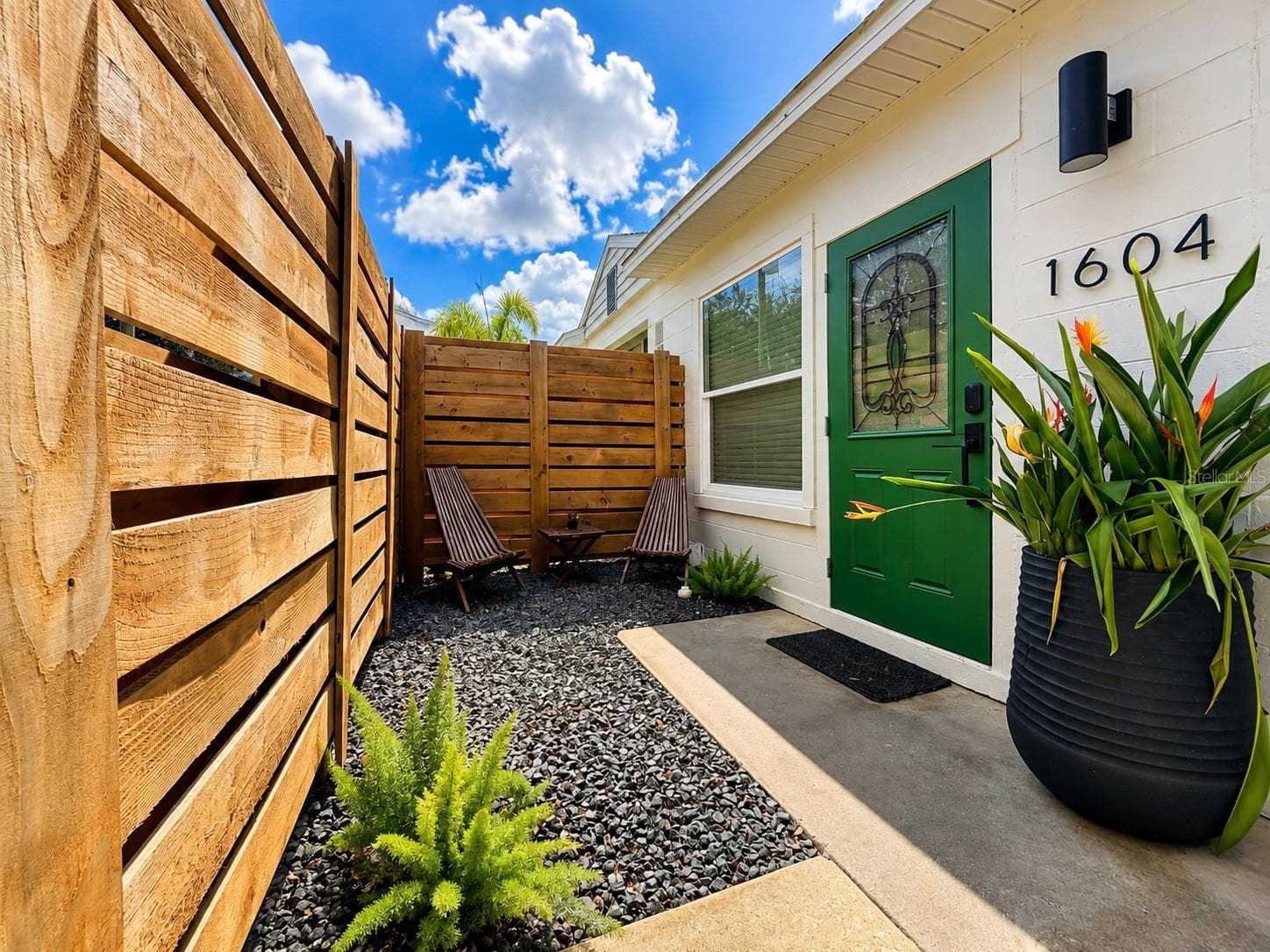 Private courtyard entrance to Mother-In-Law suite - 1604 BRYN MAWR ST, ORLANDO