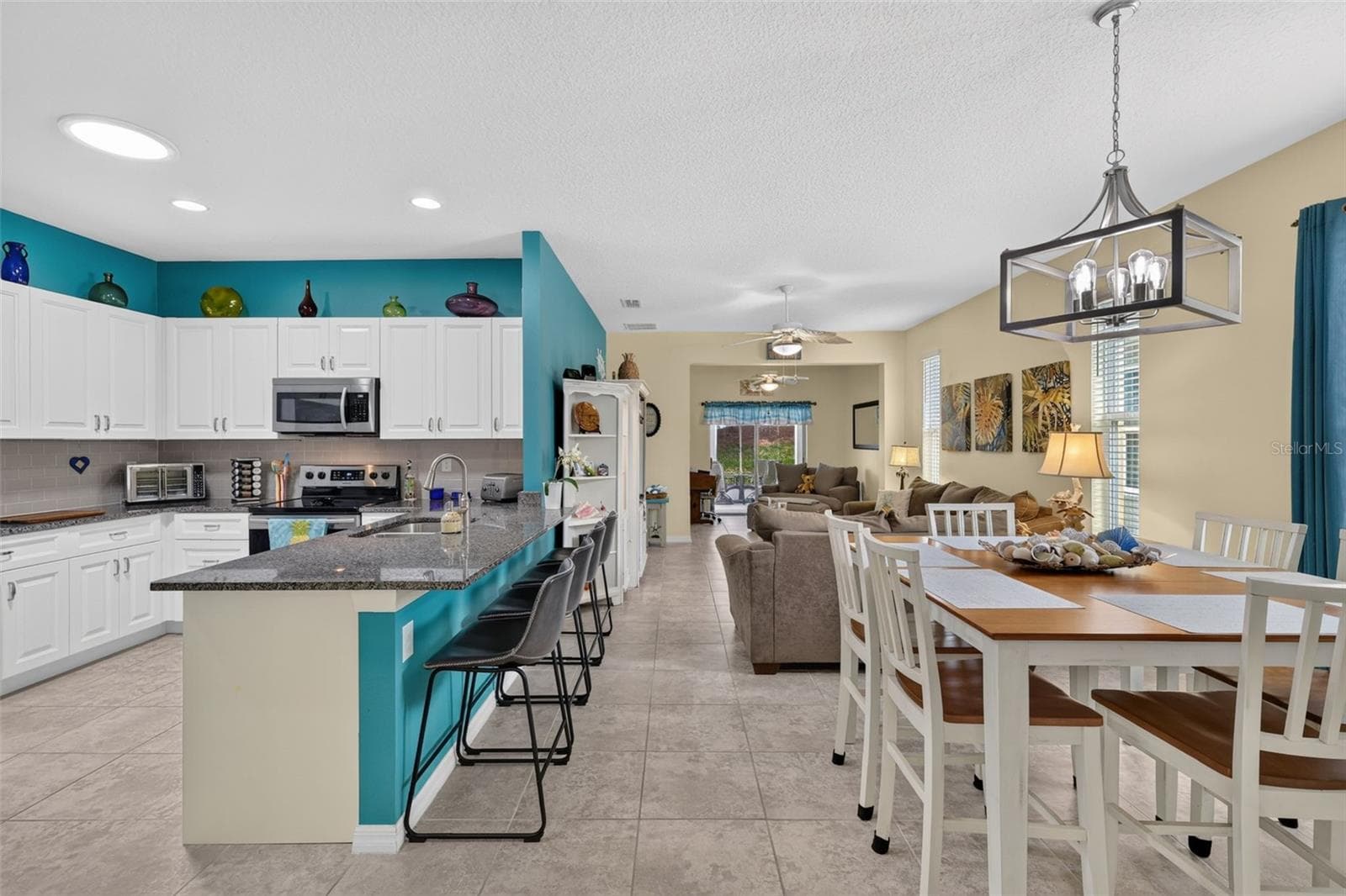 Kitchen, Dining, and Living Room - 26951 WHITE PLAINS WAY, LEESBURG