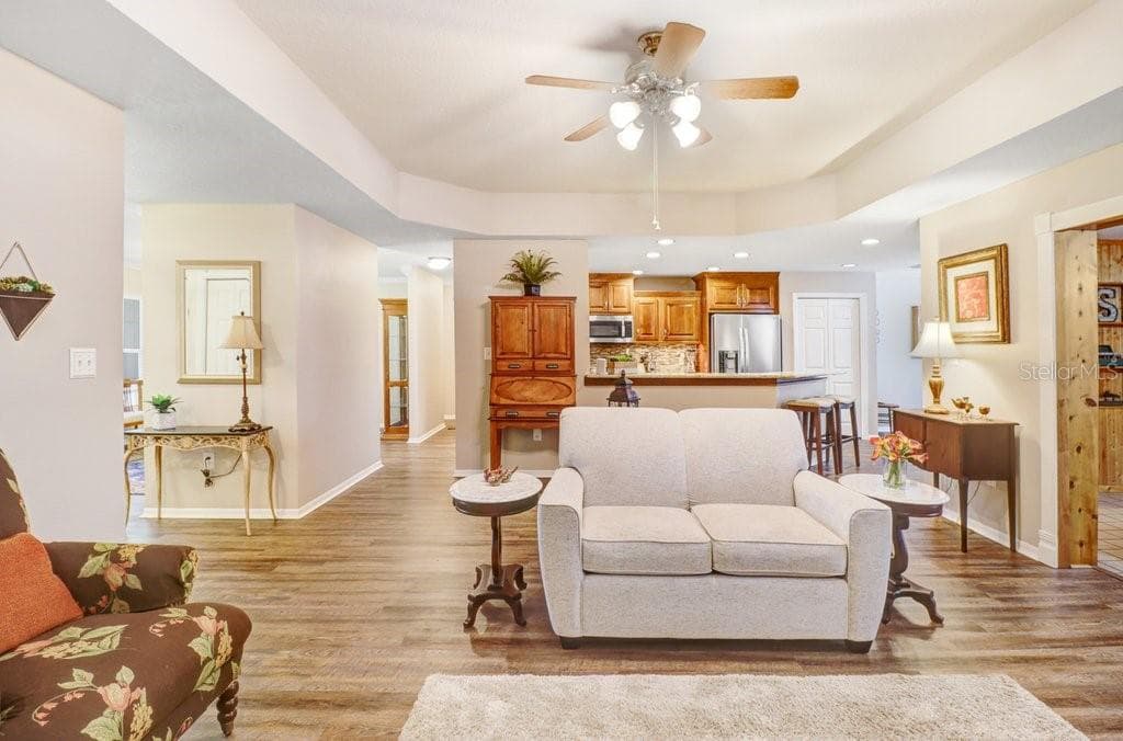 Family Room connected to the Kitchen - 13221 TOM GALLAGHER RD, DOVER