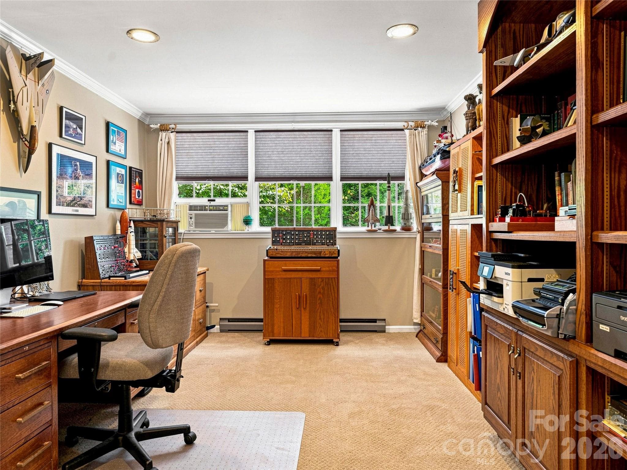 Lower level office or bedroom. - 14 Griffing Boulevard, Asheville