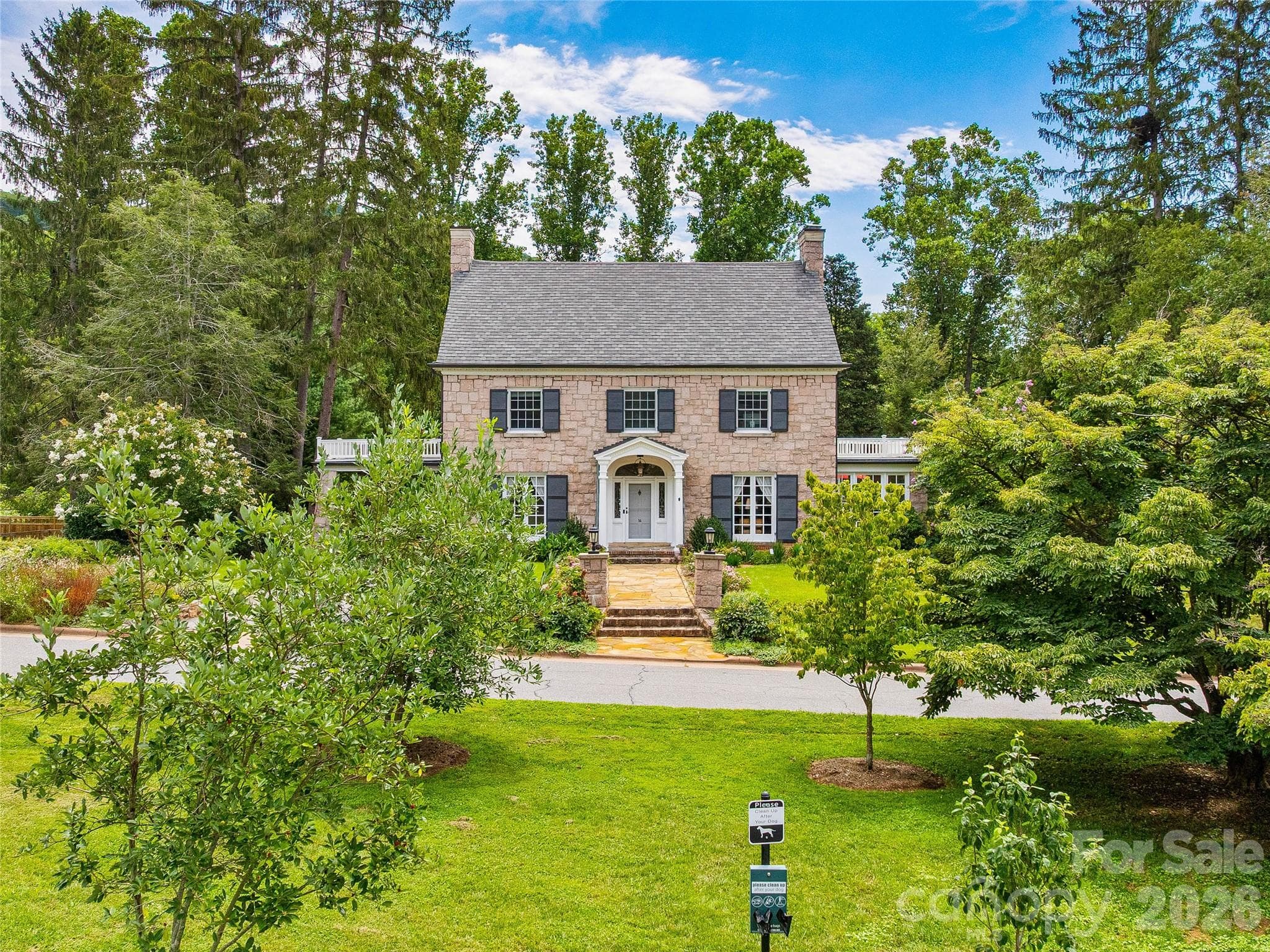 Classic Balfour granite- only a few homes and buidings in Asheville built with this stone from Salisbury. - 14 Griffing Boulevard, Asheville