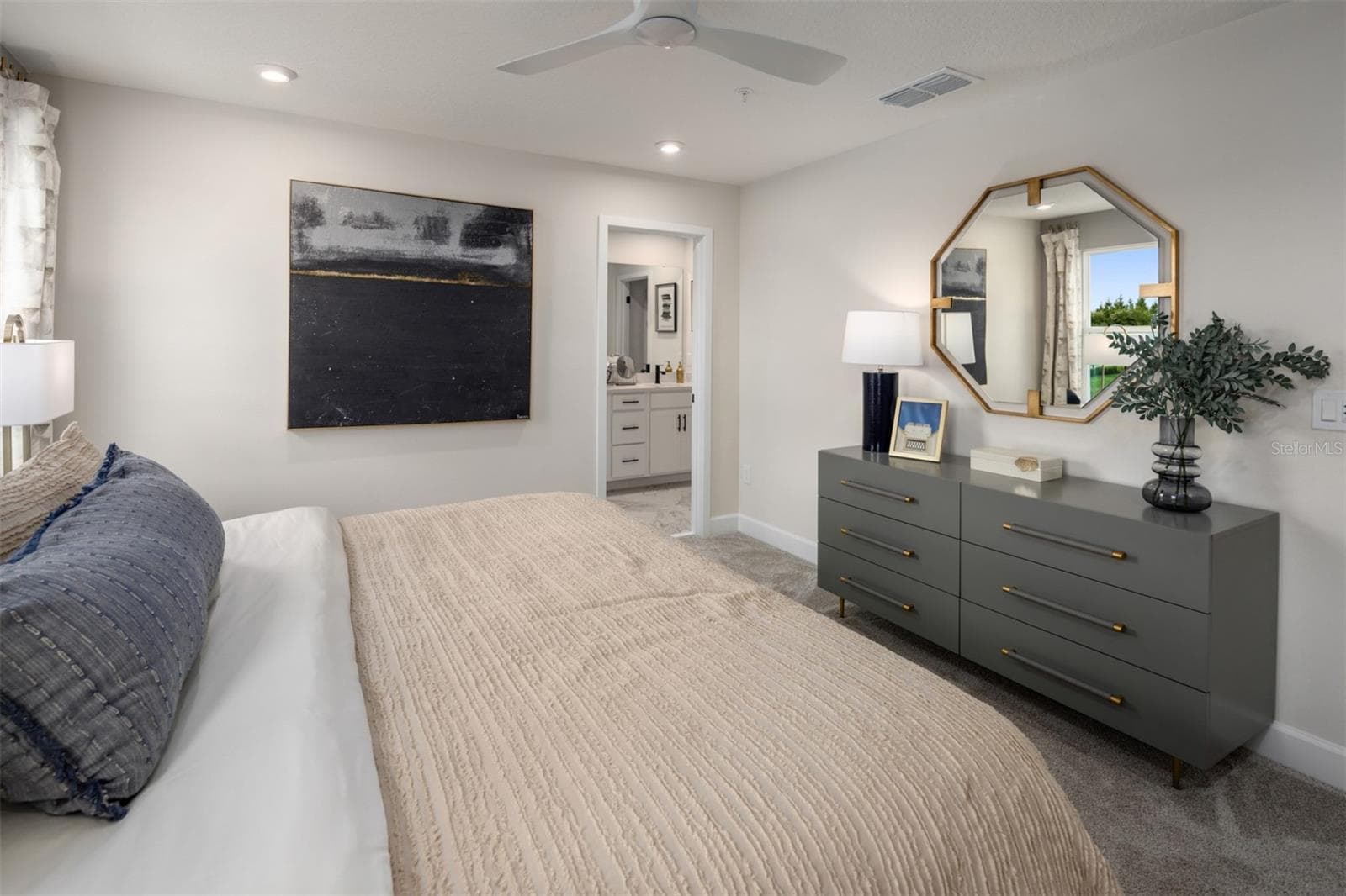 Meadowlark Landing Aurora Model Primary Bedroom - 2844 CAMELLIA FLOWER ST, APOPKA