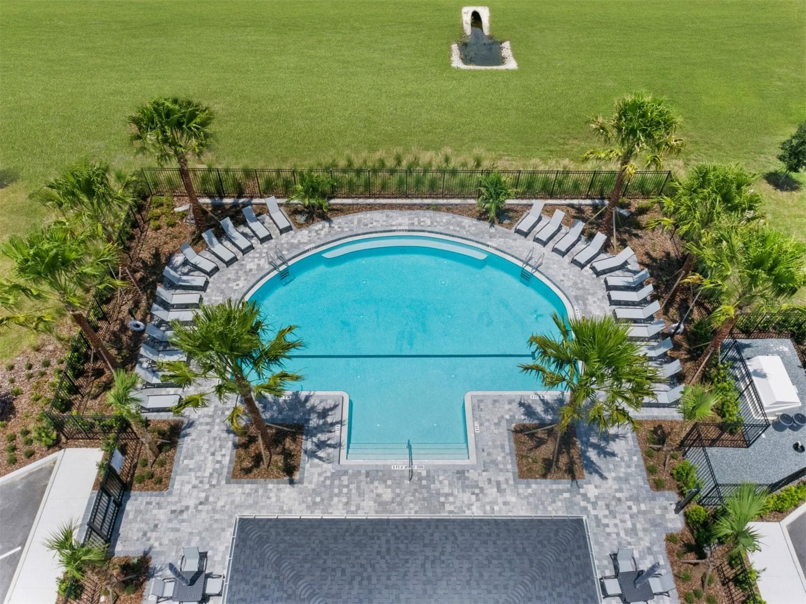Meadowlark Landing Community Pool (Aerial View) - 2840 CAMELLIA FLOWER ST, APOPKA