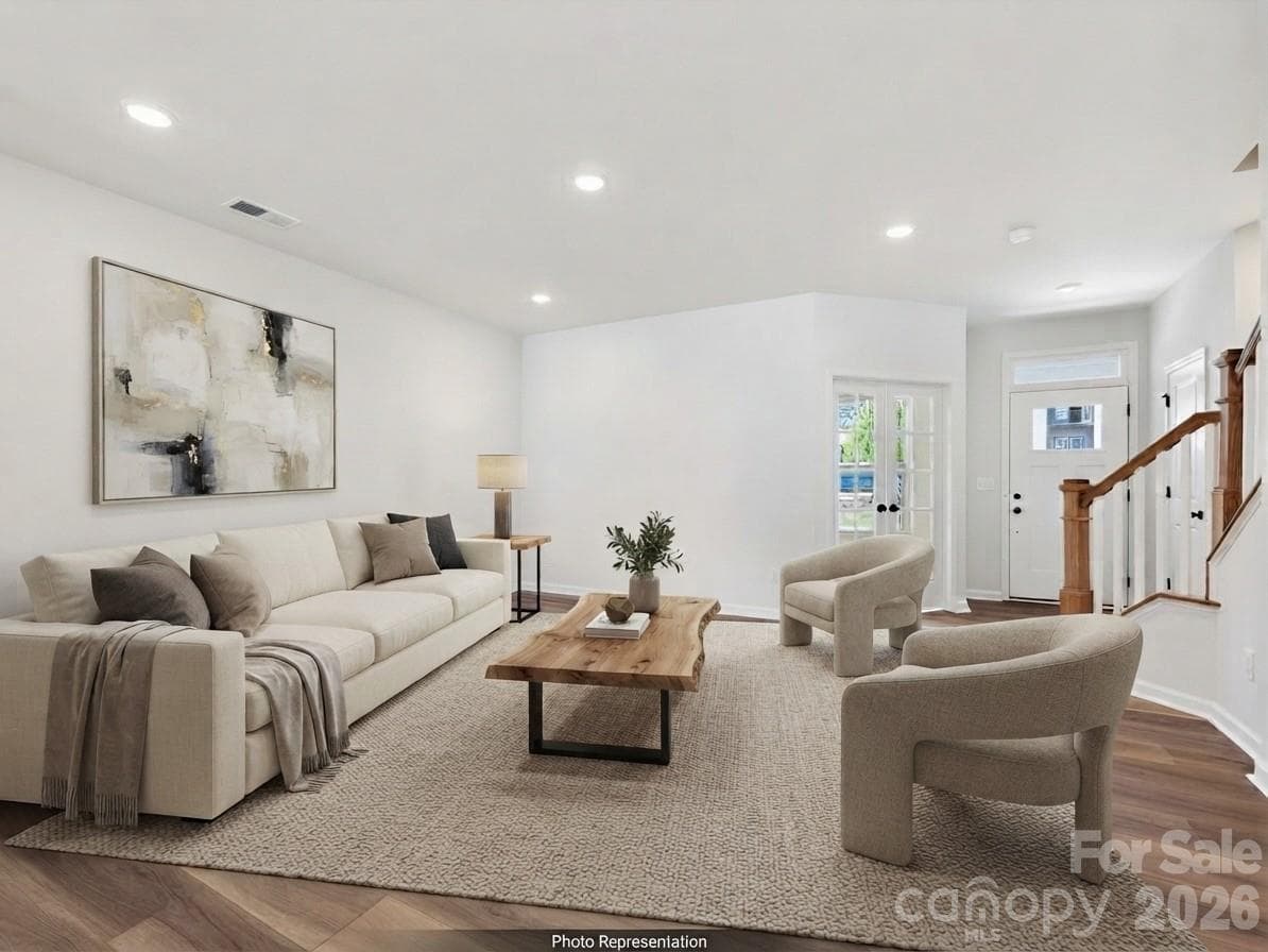 Photo Representation of Parklane Floorplan - 11423 Prosperity Church Road, Huntersville