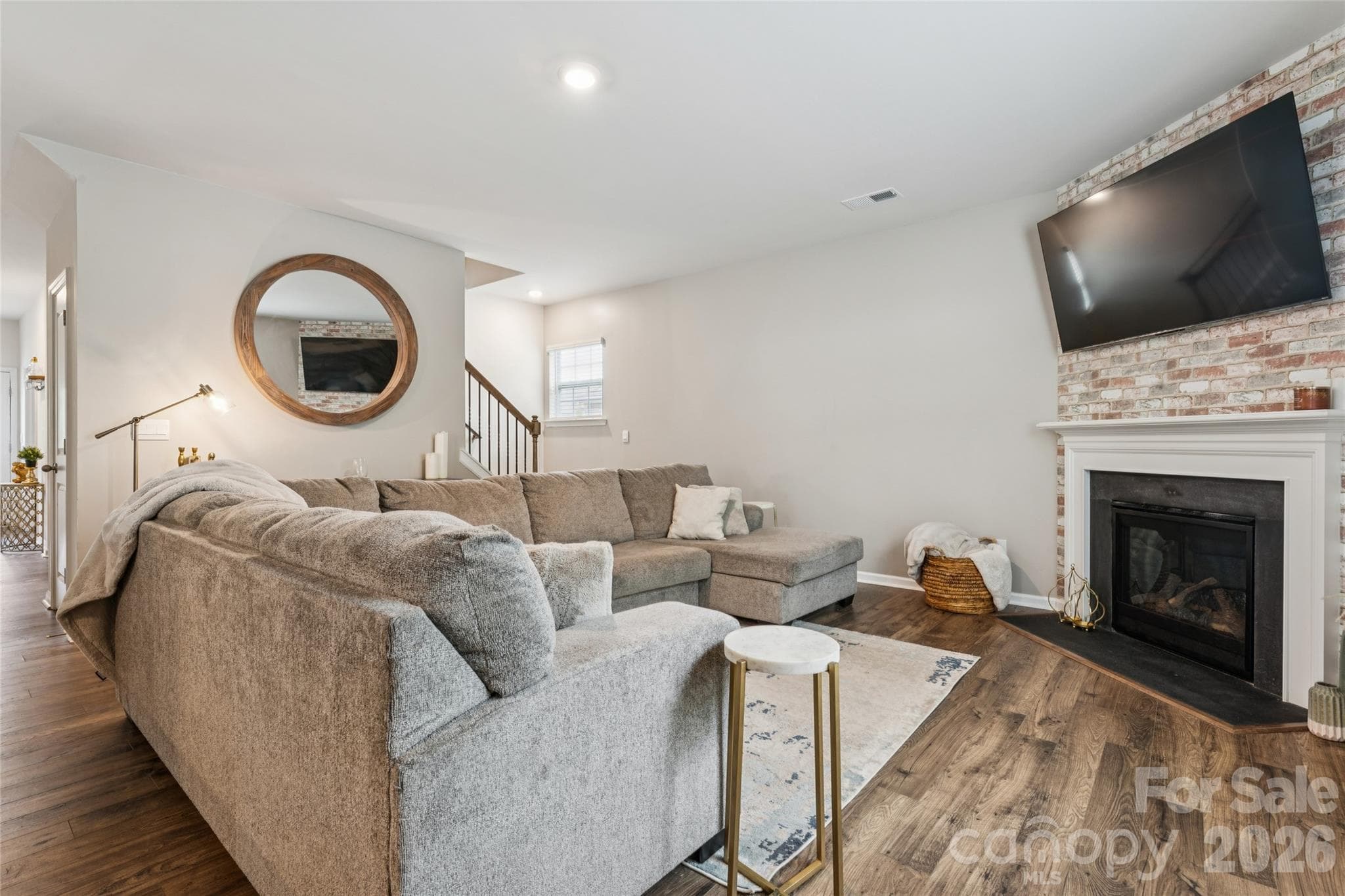 Spacious Living Room - 3719 Stanley Creek Drive, Mount Holly