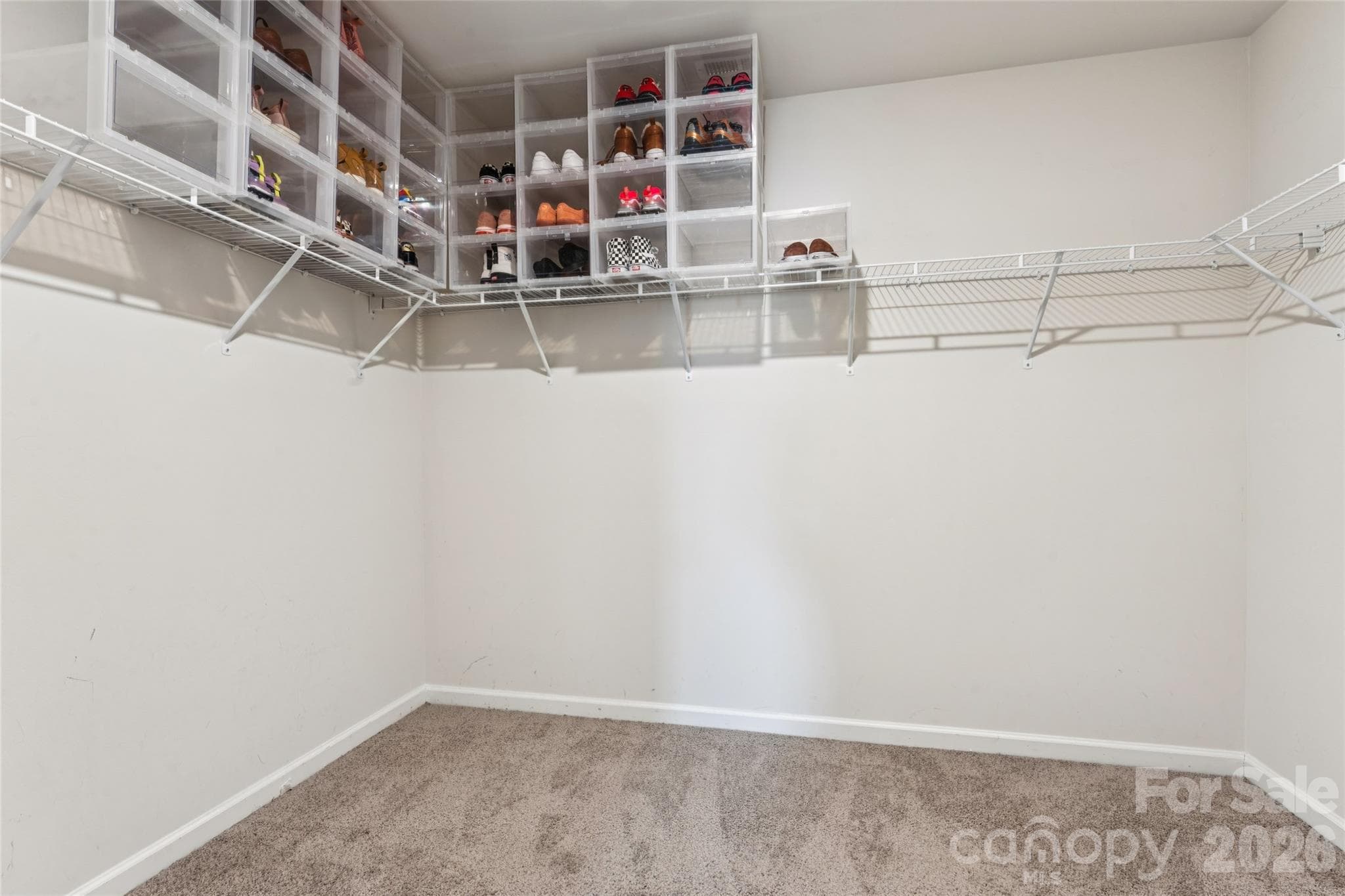 Spacious Walk-In Closet in the Owner's Suite - 3719 Stanley Creek Drive, Mount Holly