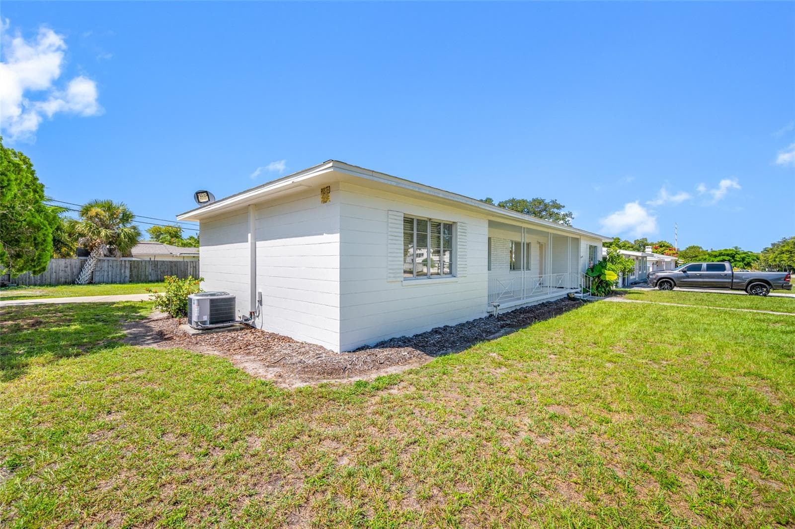 Front/side view. Large corner lot - 5000 9TH AVE N, ST PETERSBURG