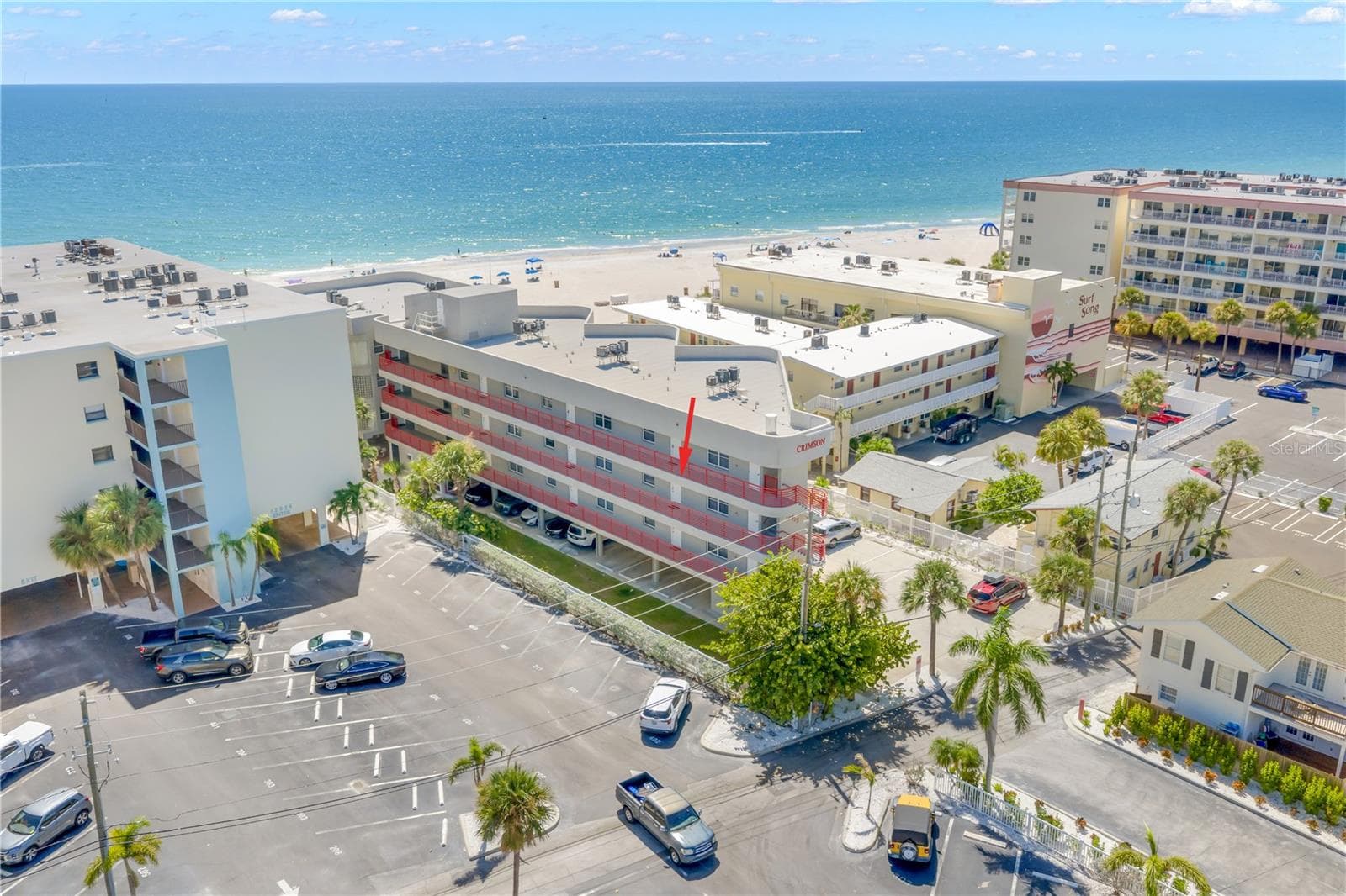 Building aerial - 12935 GULF LN #205, MADEIRA BEACH
