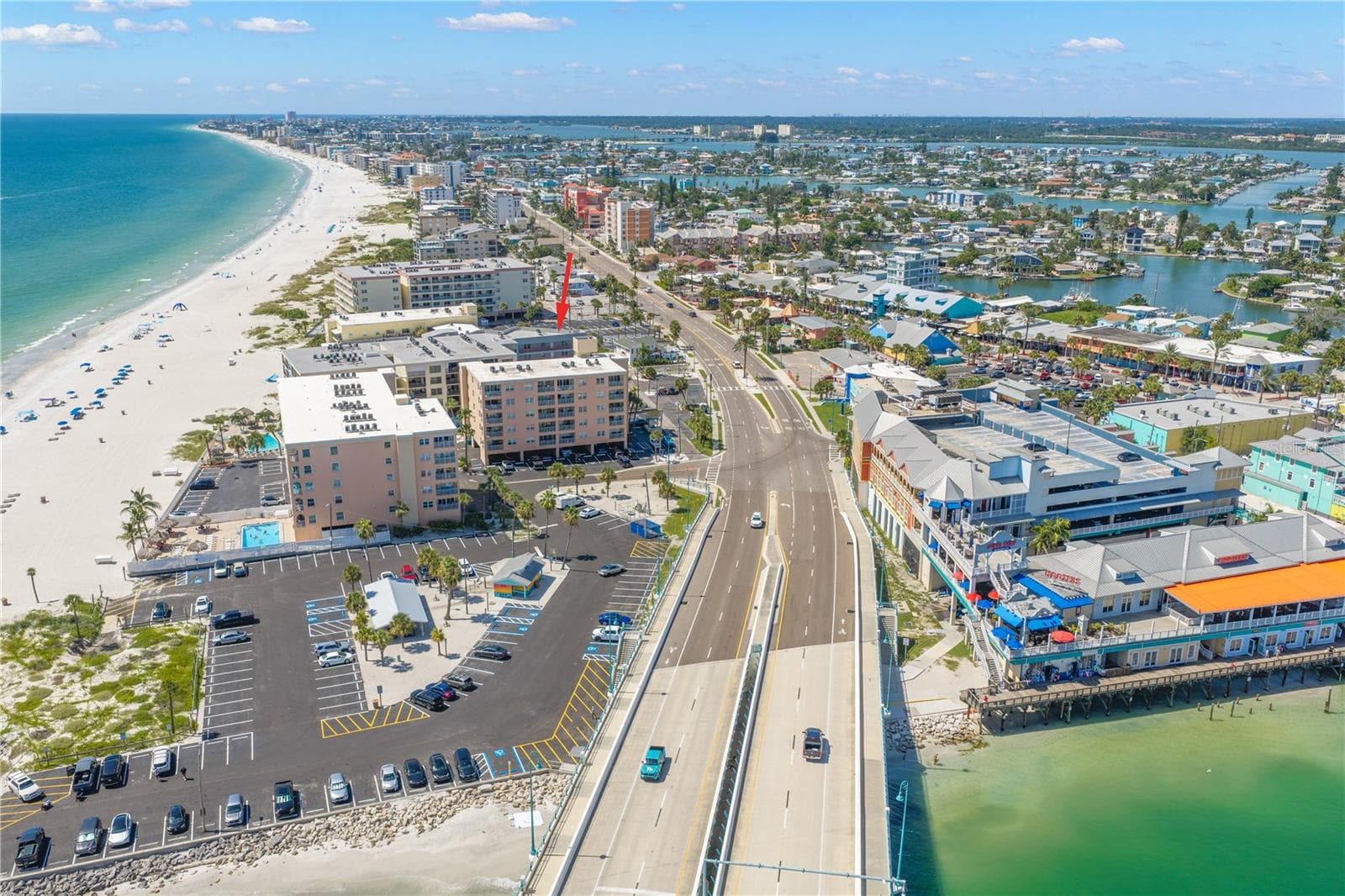 Building aerial - 12935 GULF LN #205, MADEIRA BEACH