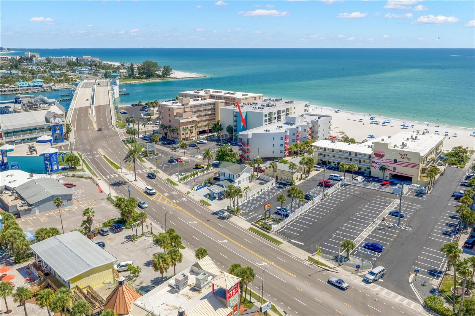 Building aerial - 12935 GULF LN #205, MADEIRA BEACH
