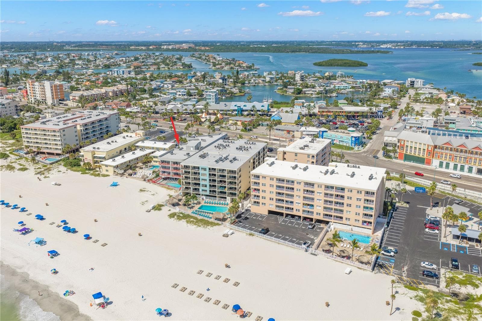 Building aerial - 12935 GULF LN #205, MADEIRA BEACH