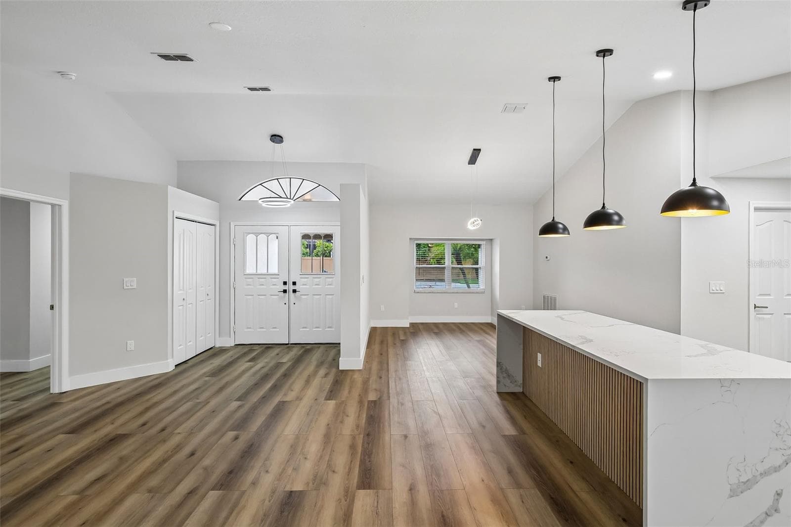 Entry Foyer & Kitchen - 3093 CREST DR, CLEARWATER