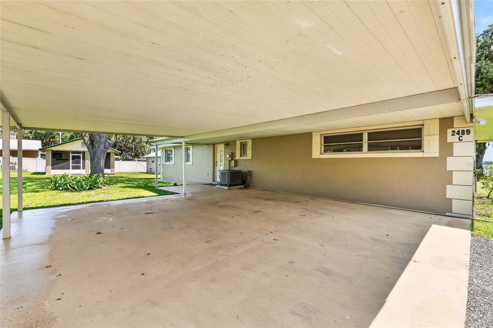 Carport - Main 2/2 Residence - 2489 N LAKEFRONT DR, HERNANDO