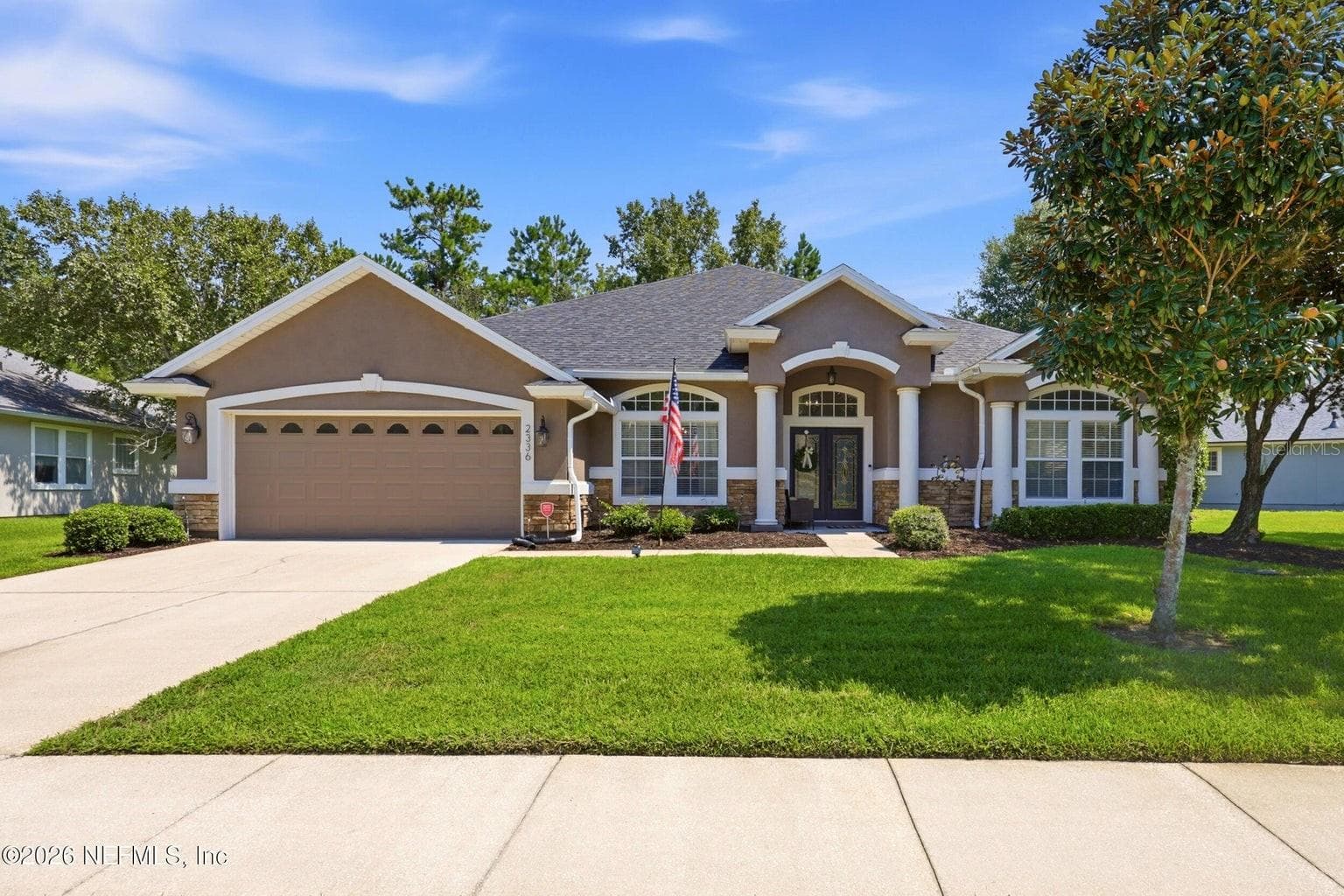Front Exterior - 2336 YELLOW JASMINE LN, FLEMING ISLAND