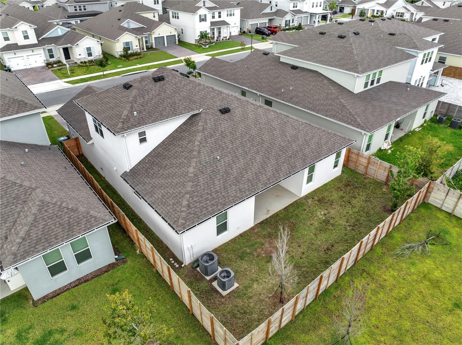 aerial backyard - 19062 BLUELEAF ST, ORLANDO