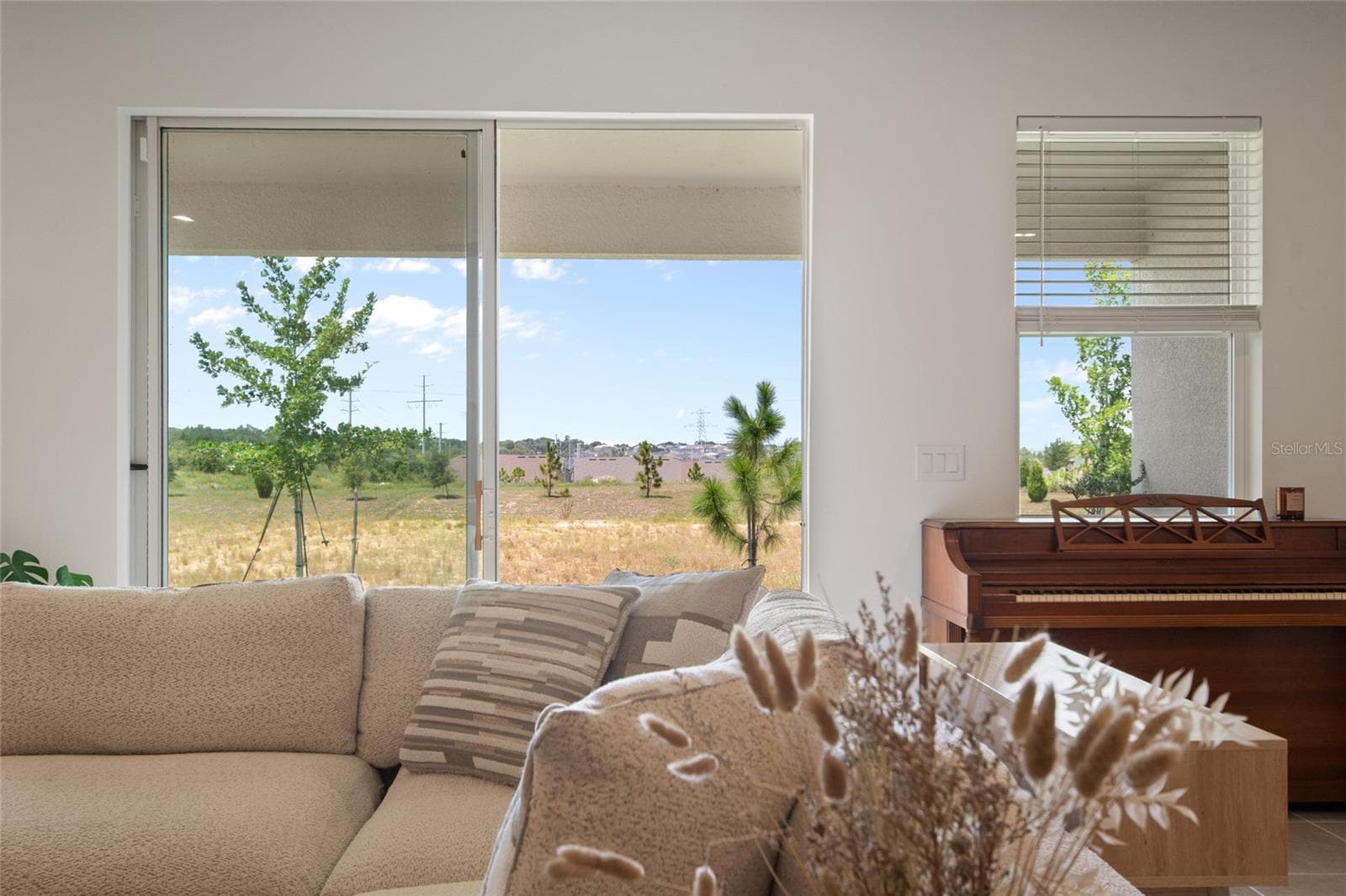 The privacy gives a sense of peace and quiet with nothing obstructing your rear view out the sliders and windows. - 2685 SWEET ACACIA DR, CLERMONT