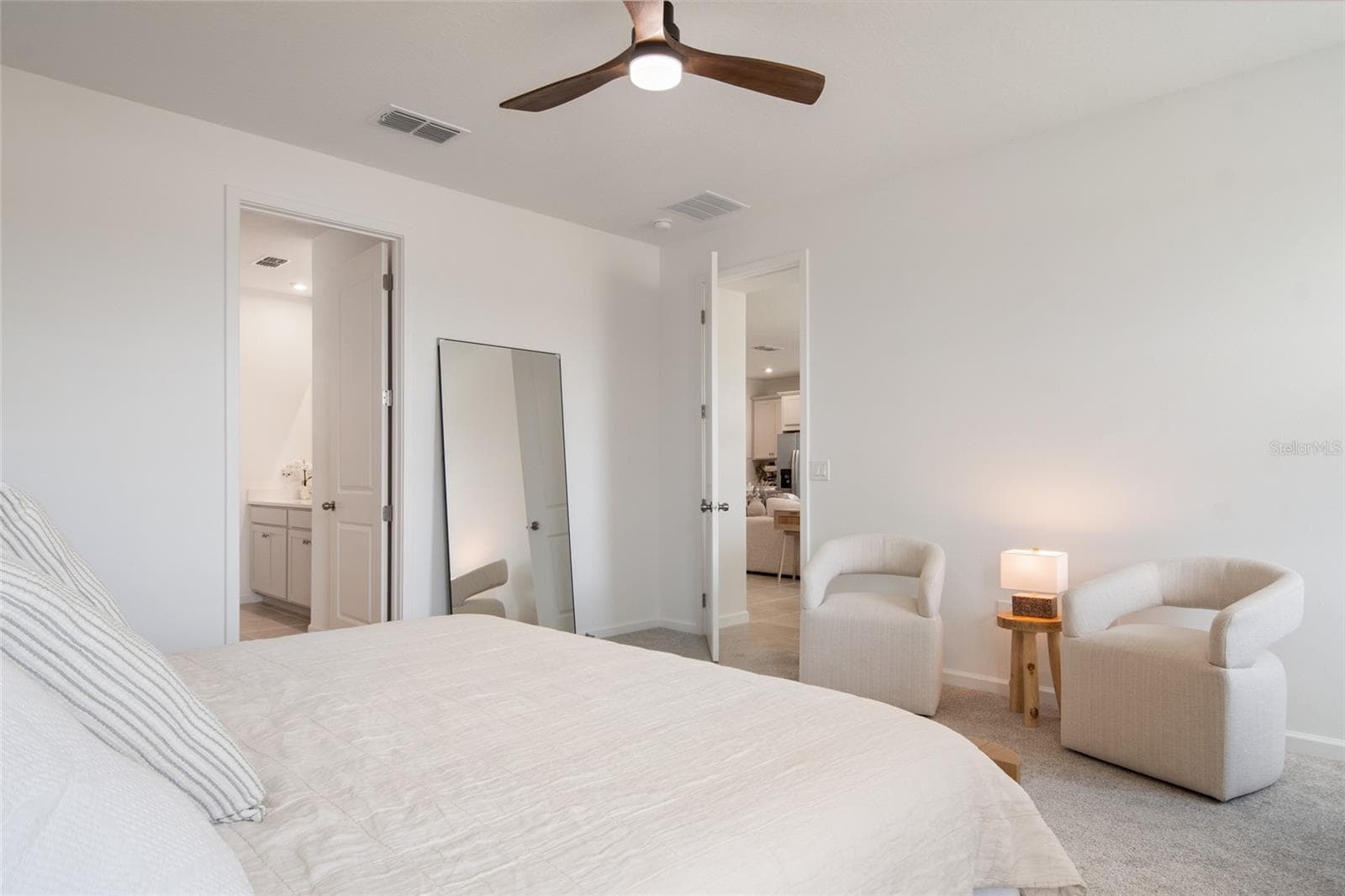 From the primary bedroom easy access to the primary bathroom and walk in closet. - 2685 SWEET ACACIA DR, CLERMONT