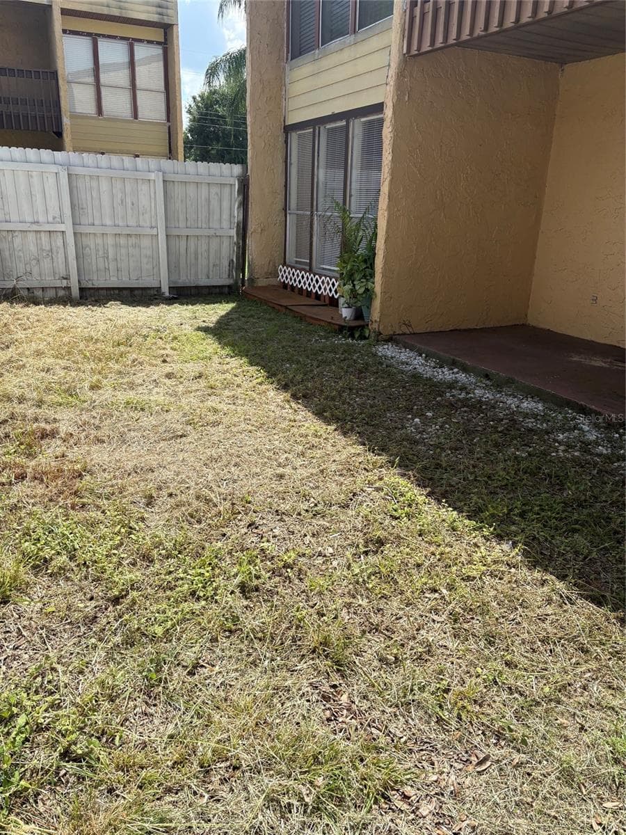 I would love to help design this space into something special! Its so large you could play catch with your child or fetch with your furry friend. This is such a bonus! - 3461 CLARK RD #160, SARASOTA