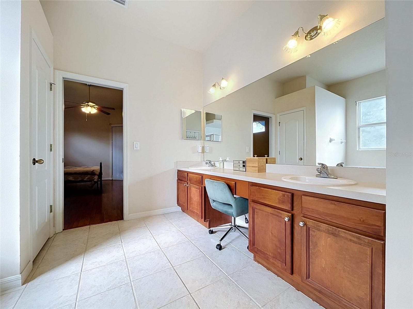 Downstairs Master Bathroom - 1124 SPLIT SILK ST, VALRICO