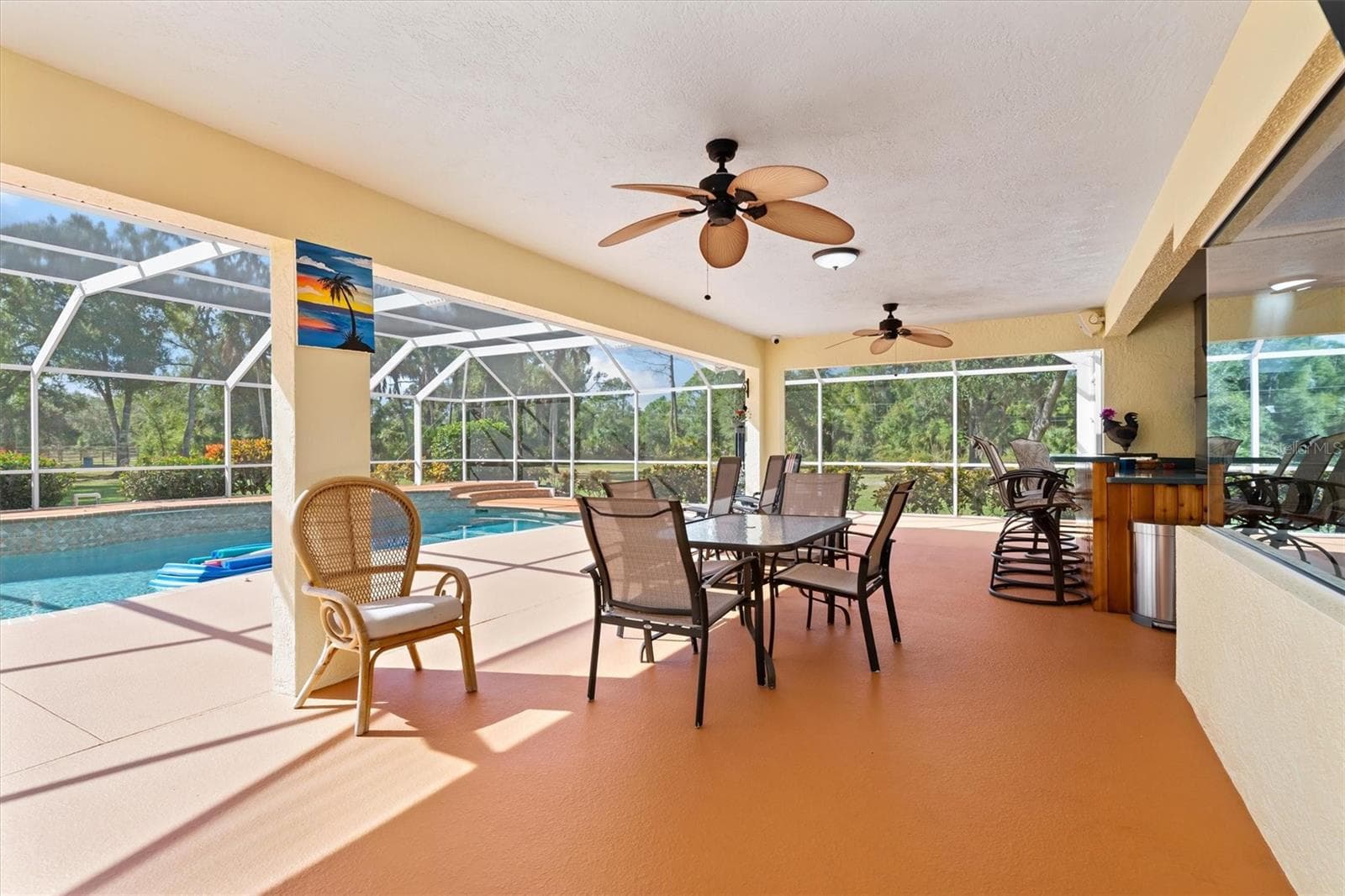Large Covered Lanai - NORTH PORT CHARLOTTE ESTATES ADD 02, NORTH PORT