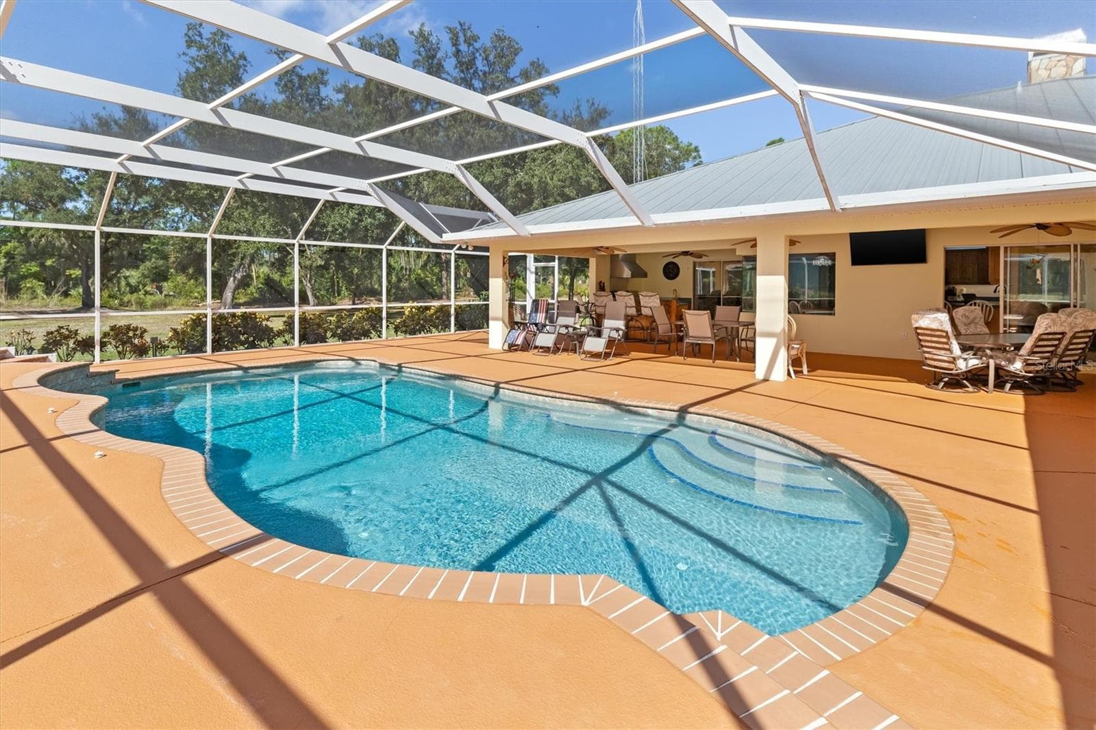 Pool Upper Deck - NORTH PORT CHARLOTTE ESTATES ADD 02, NORTH PORT