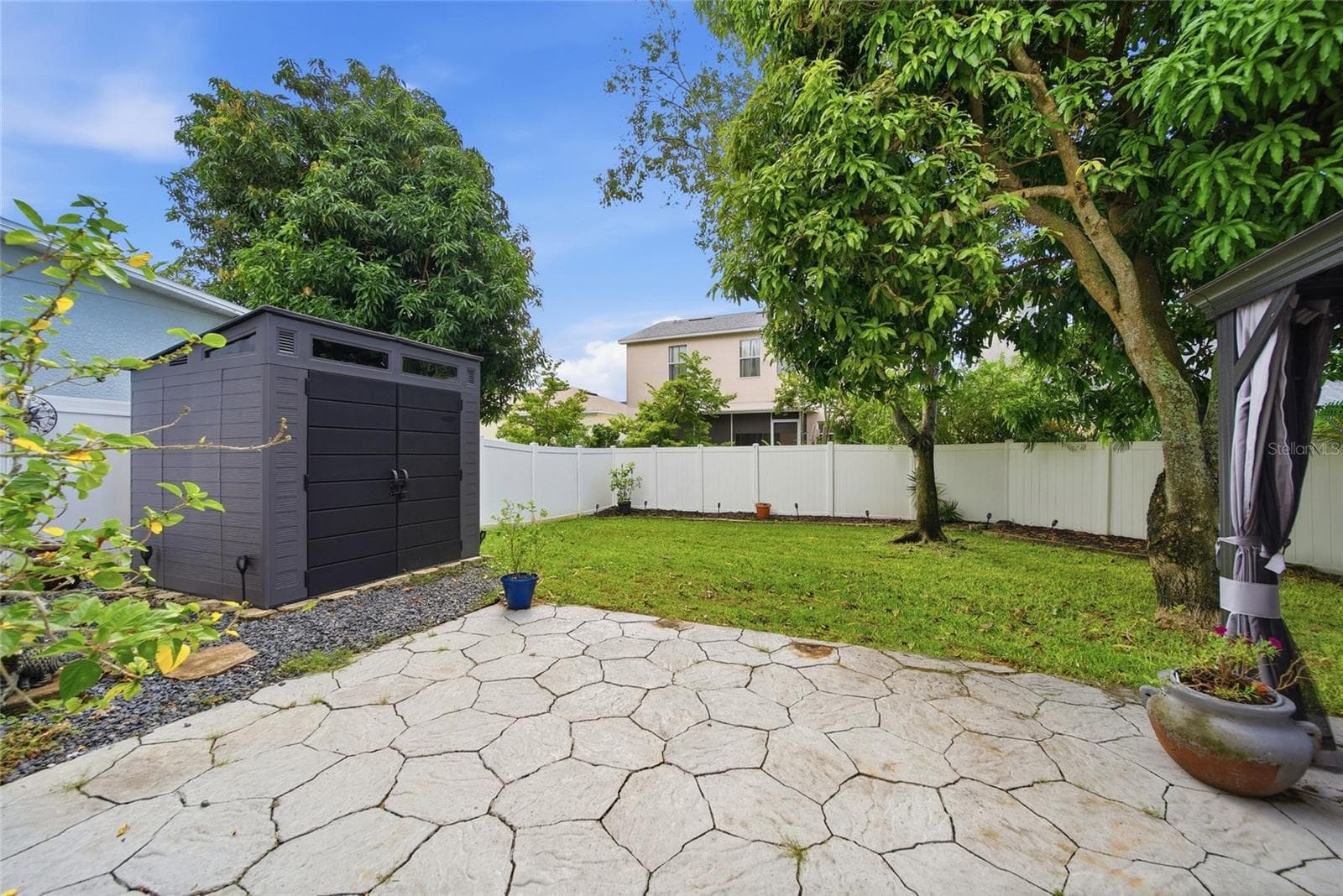 Backyard - 7749 75TH ST N, PINELLAS PARK