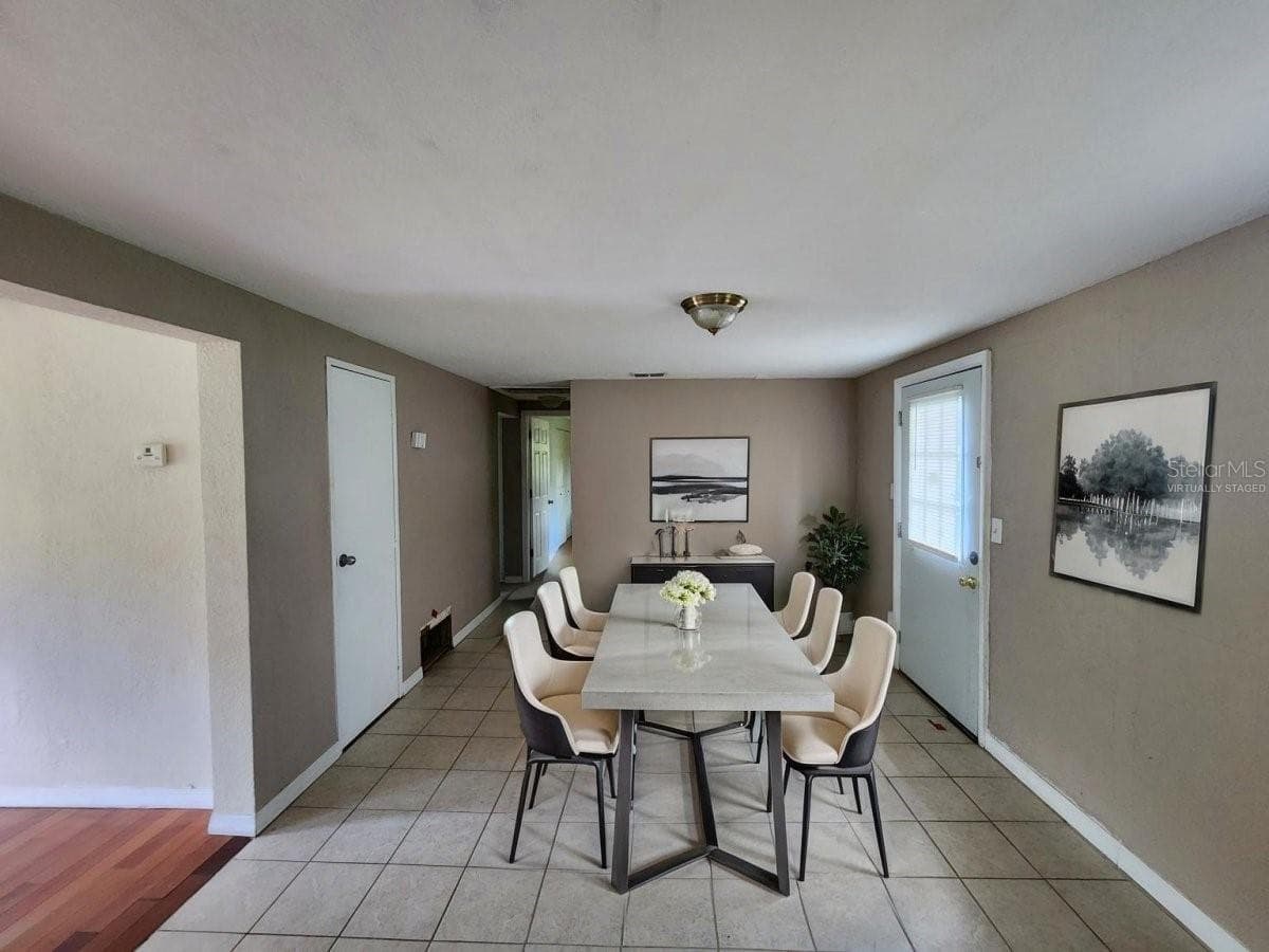 Dining Room - Virtually Staged - 2861 SE 18TH AVE, GAINESVILLE