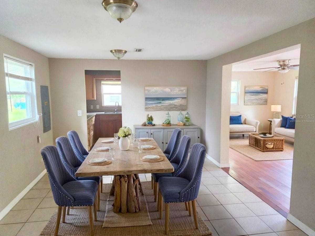 Dining Room - Virtually Staged - 2861 SE 18TH AVE, GAINESVILLE