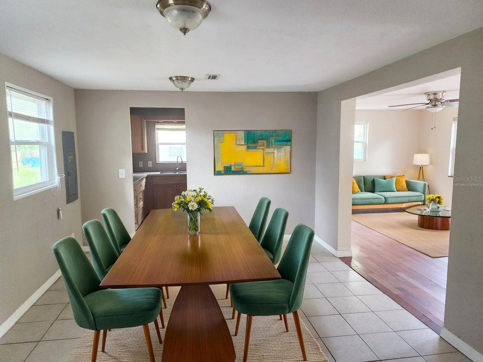 Dining Room - Virtually Staged - 2861 SE 18TH AVE, GAINESVILLE