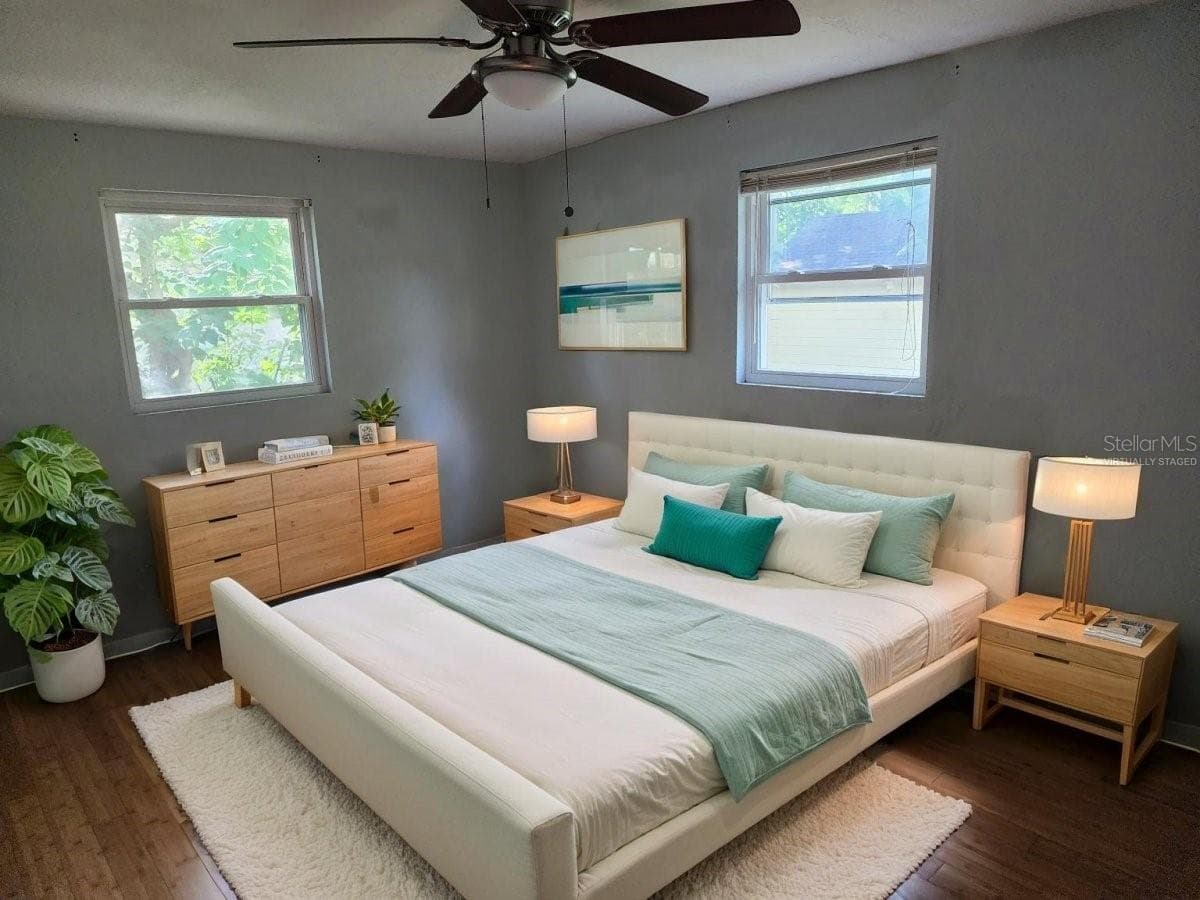 Bedroom - Virtually Staged - 2861 SE 18TH AVE, GAINESVILLE