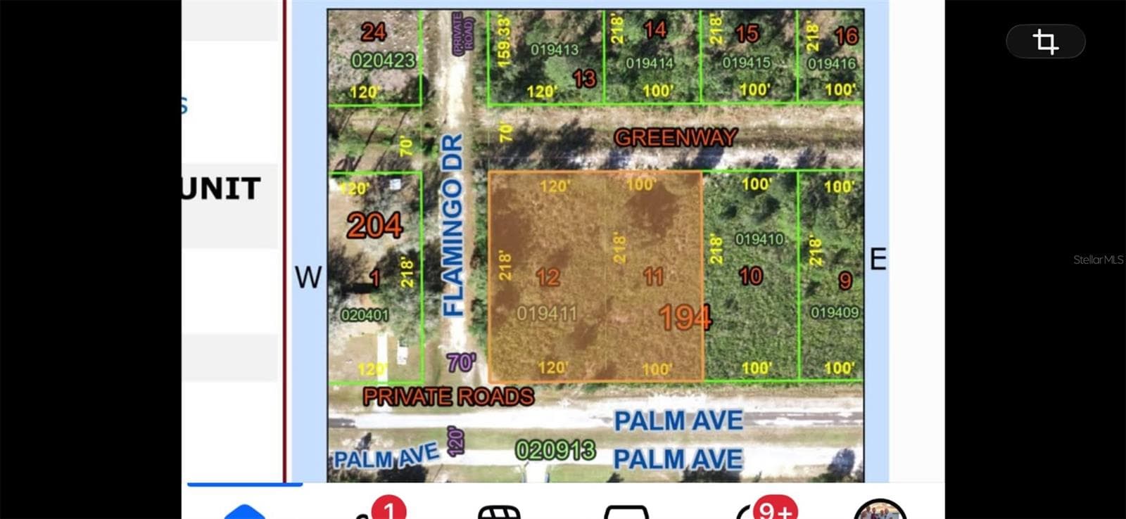 Land at 622 PALM AVE, INDIAN LAKE ESTATES, photo 3 of 3