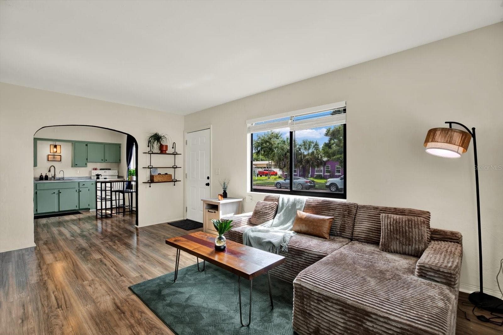 Living room with entrance to kitchen - 1907 53RD ST S, GULFPORT