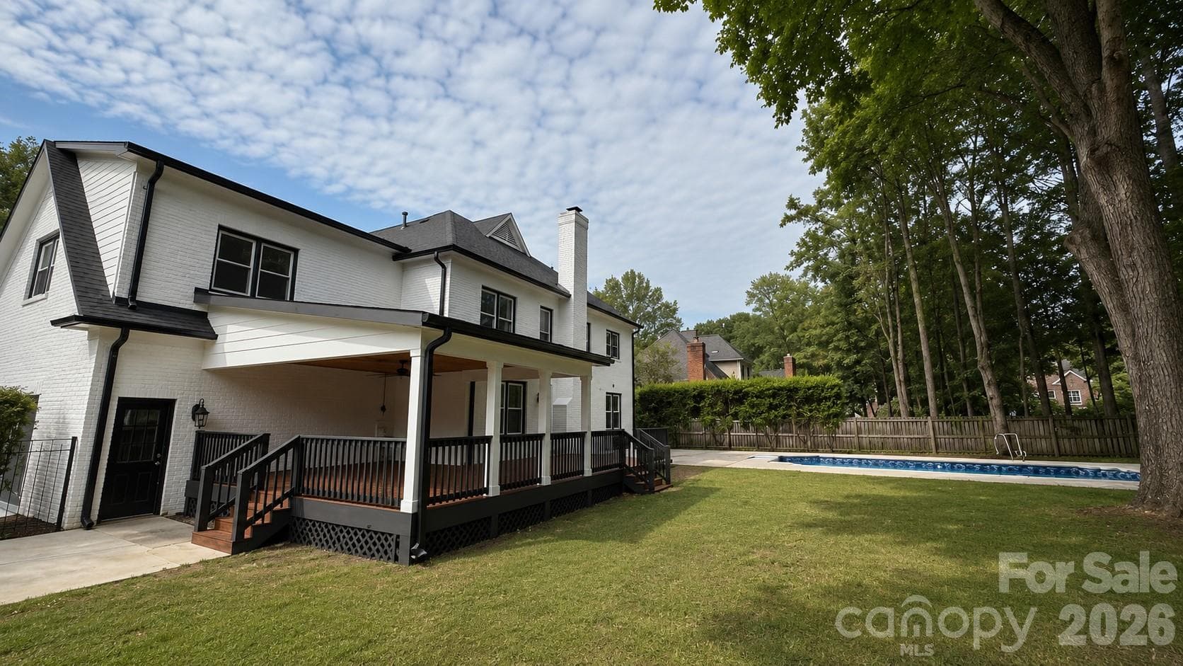 Backyard - 5138 Rotherfield Court, Charlotte