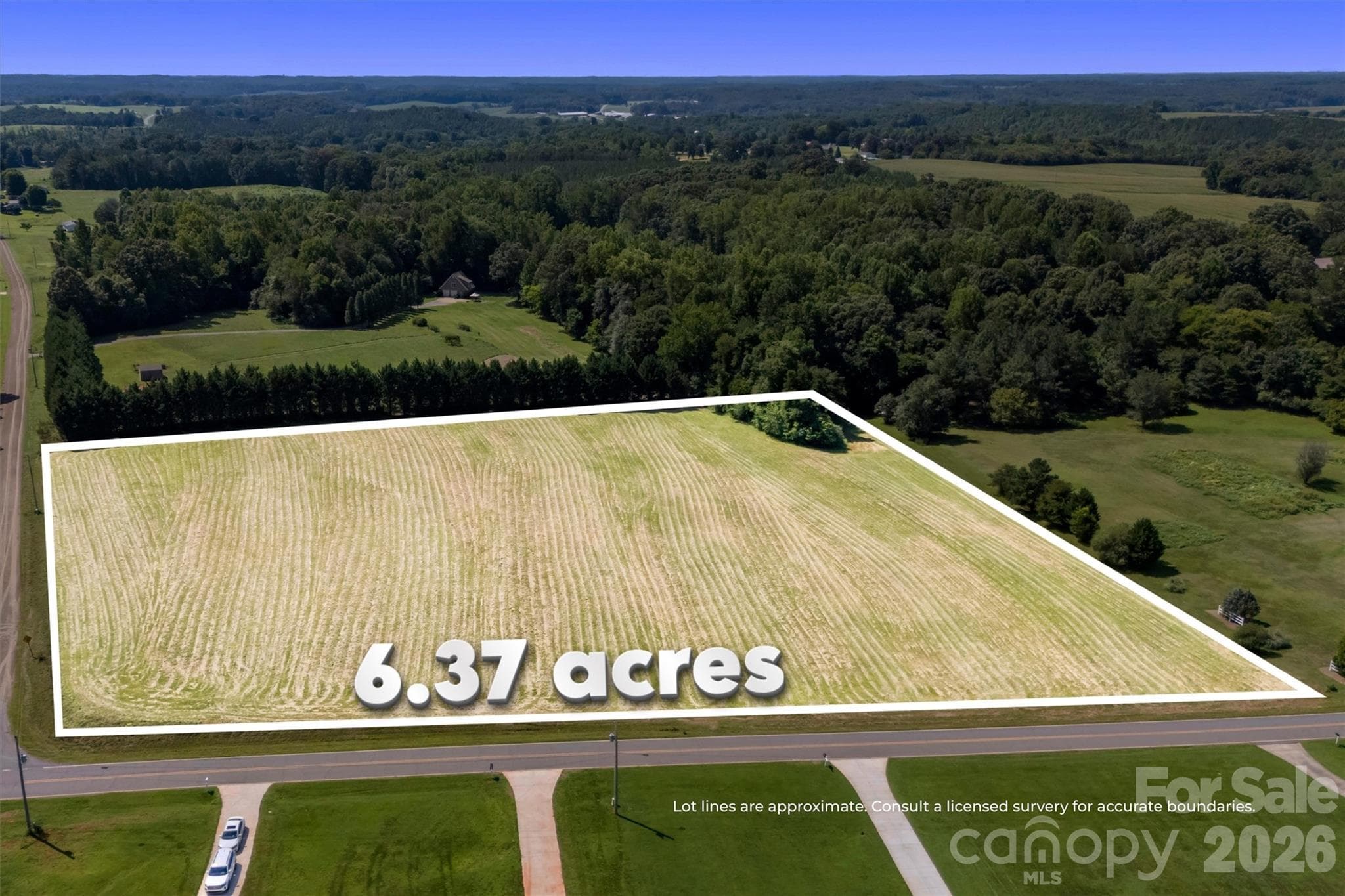 +/- 6.27 acres. Lot lines approximate. Buyer recommended to obtain their own survey to verify. - 146 Rimrock Road, Harmony