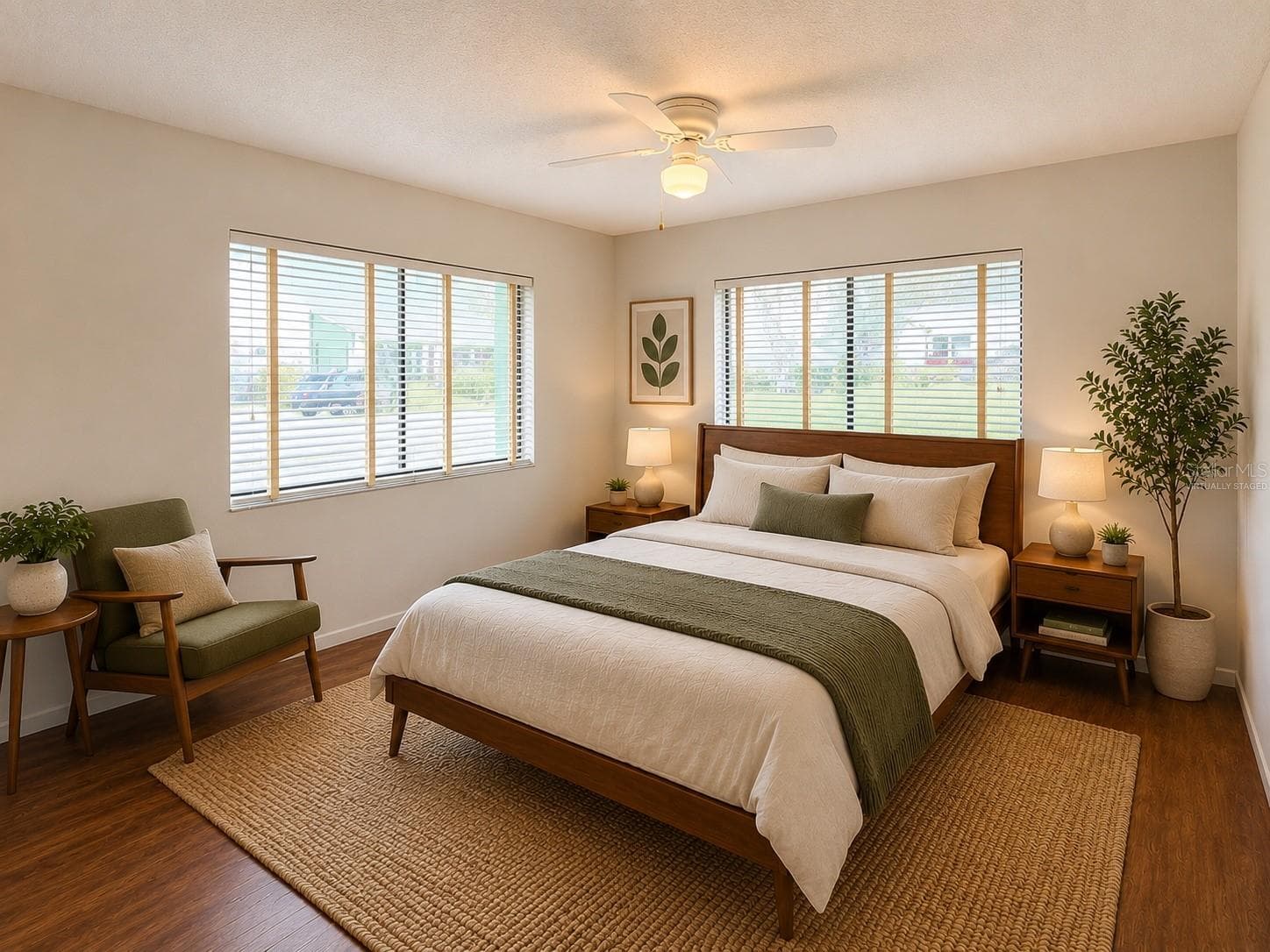 Virtually Staged Bedroom 2 - 2531 ROYAL PINES CIR #23E, CLEARWATER