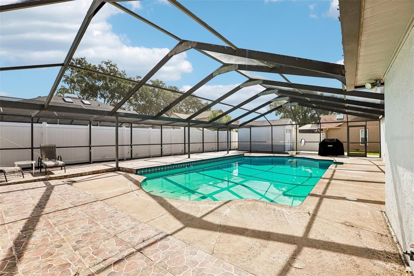Heated Pool - 1424 DUMONT DR, VALRICO